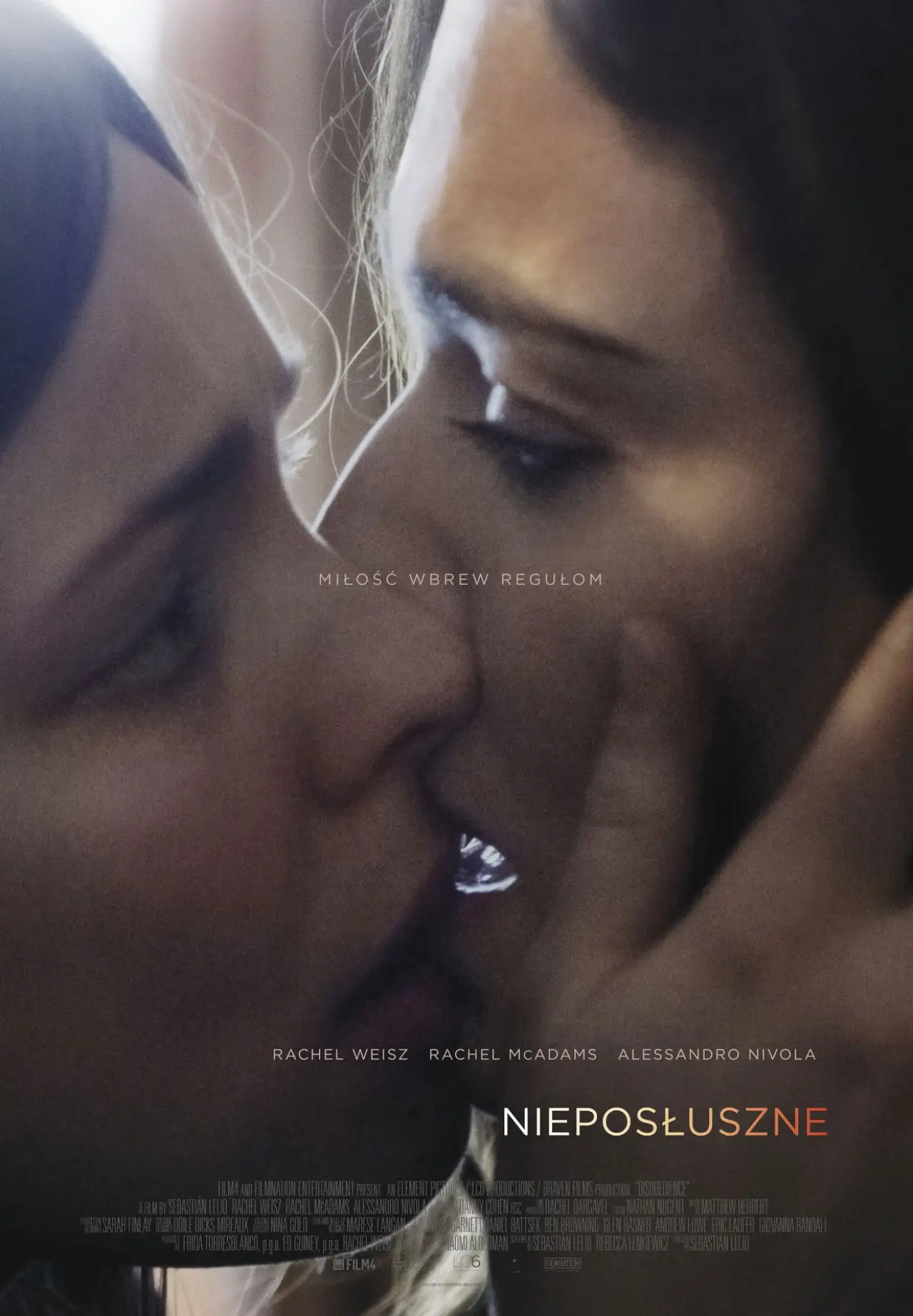 Plakat filmowy "Nieposłuszne"