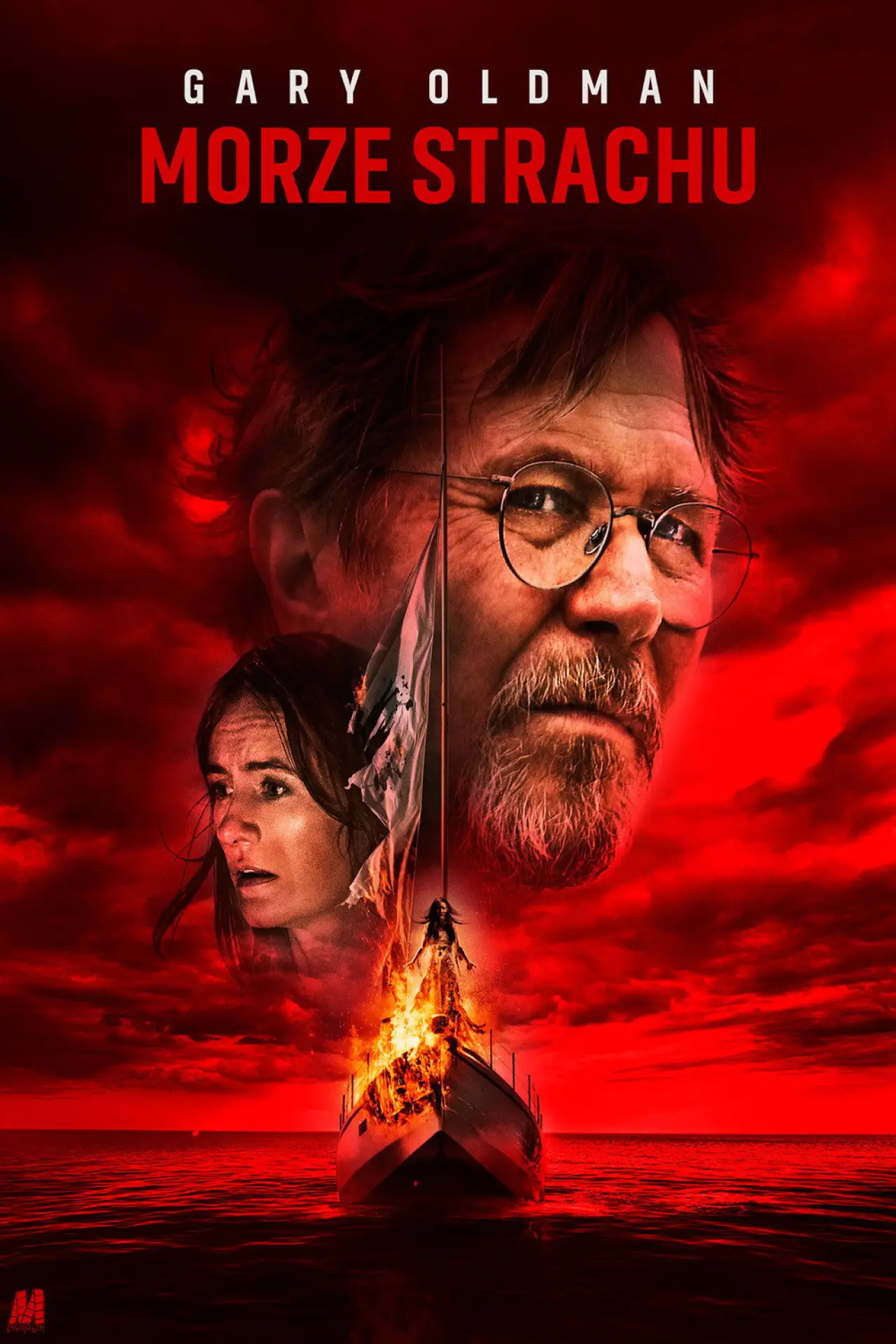 Plakat filmowy "Morze strachu"