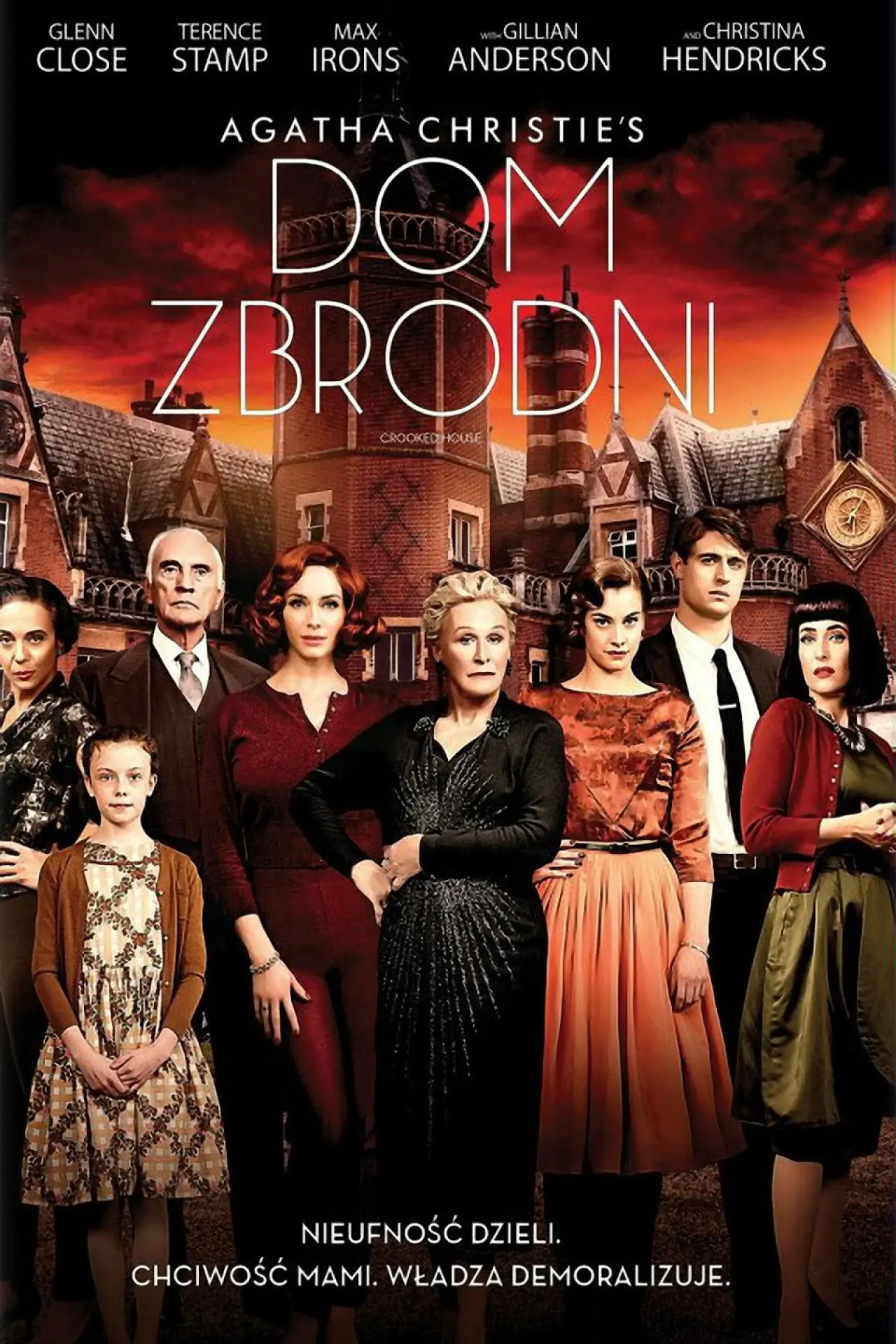 Plakat filmowy "Dom Zbrodni"