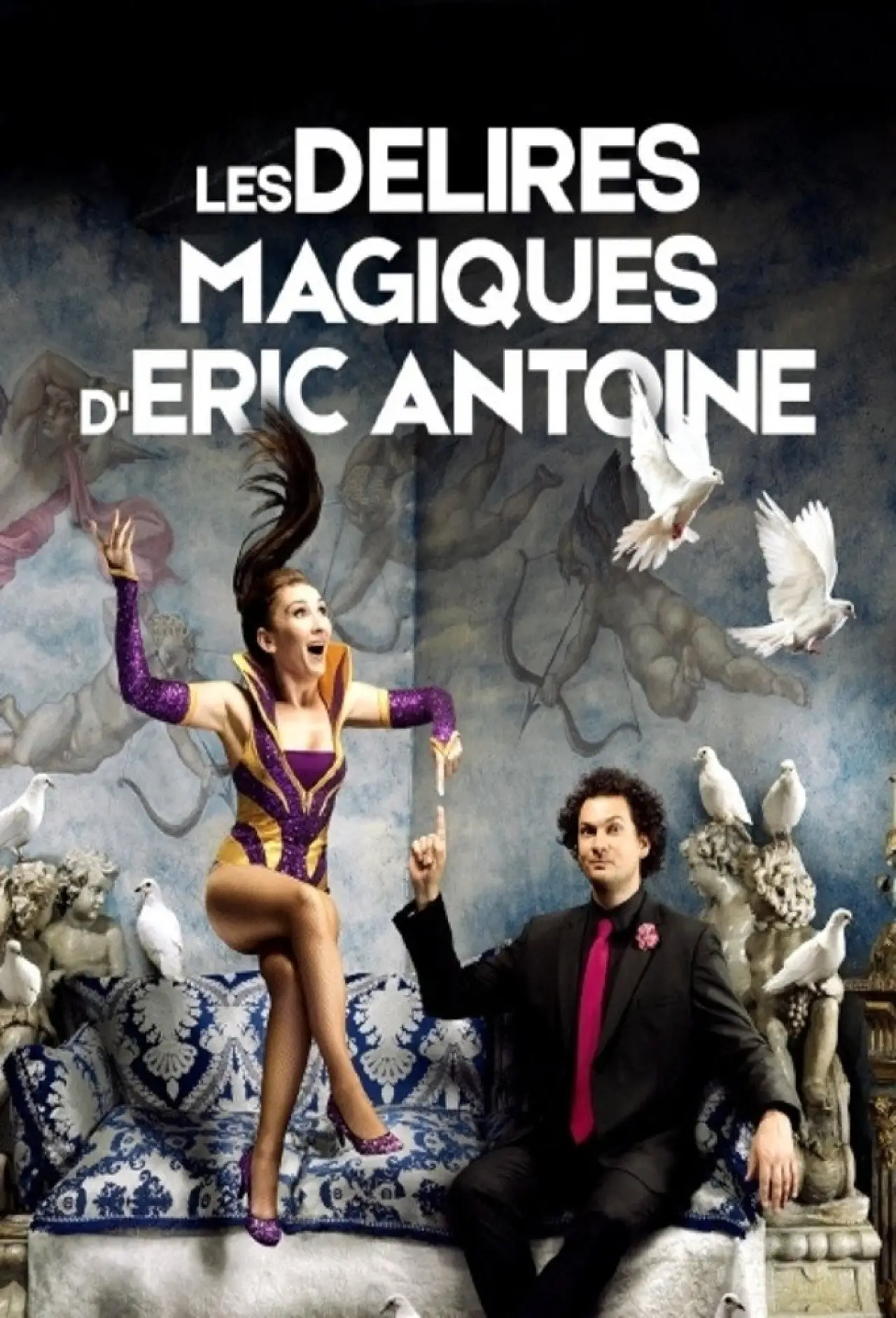 Plakat filmowy "Les délires magiques de Lindsay et Eric Antoine"
