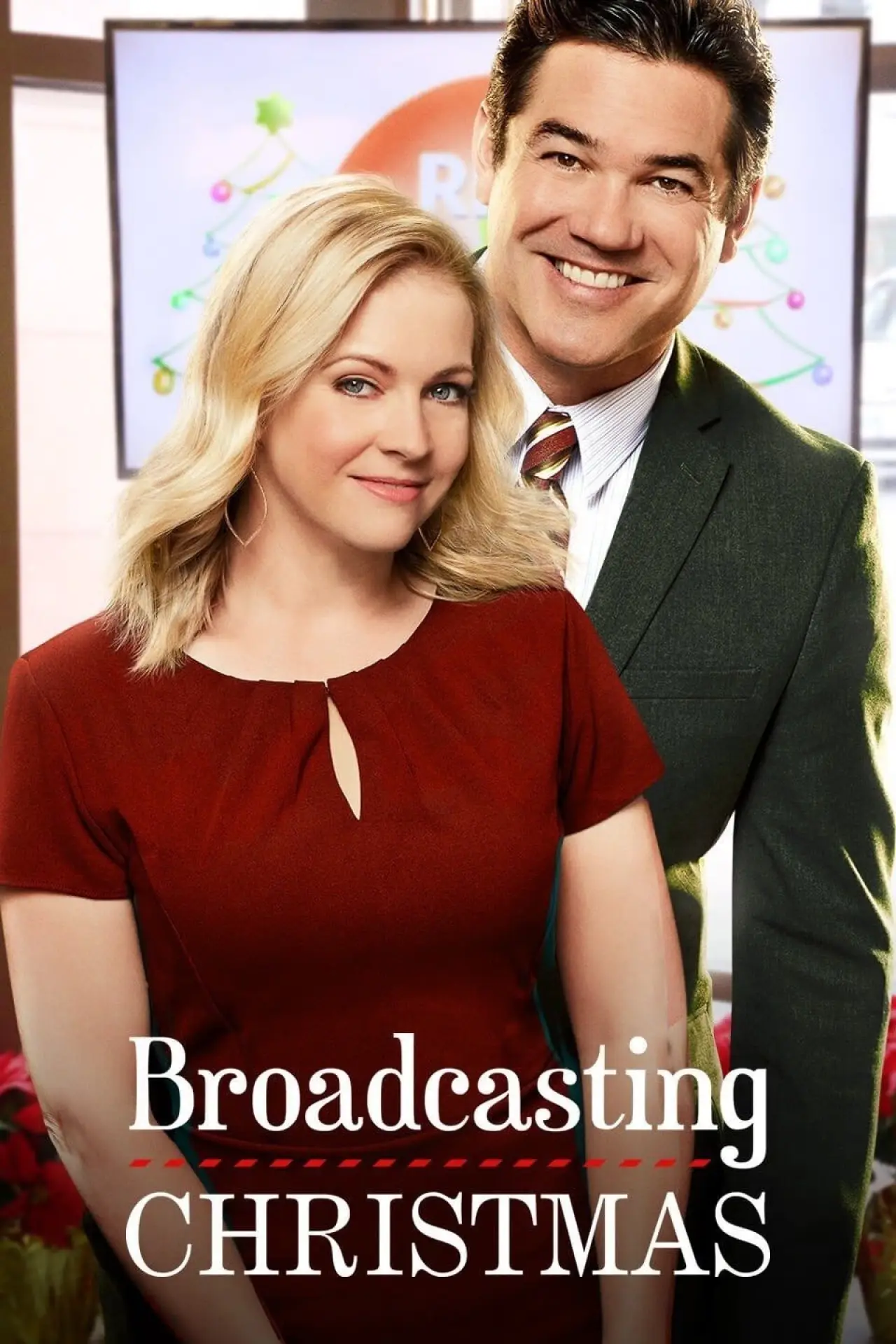 Plakat filmowy "Broadcasting Christmas"