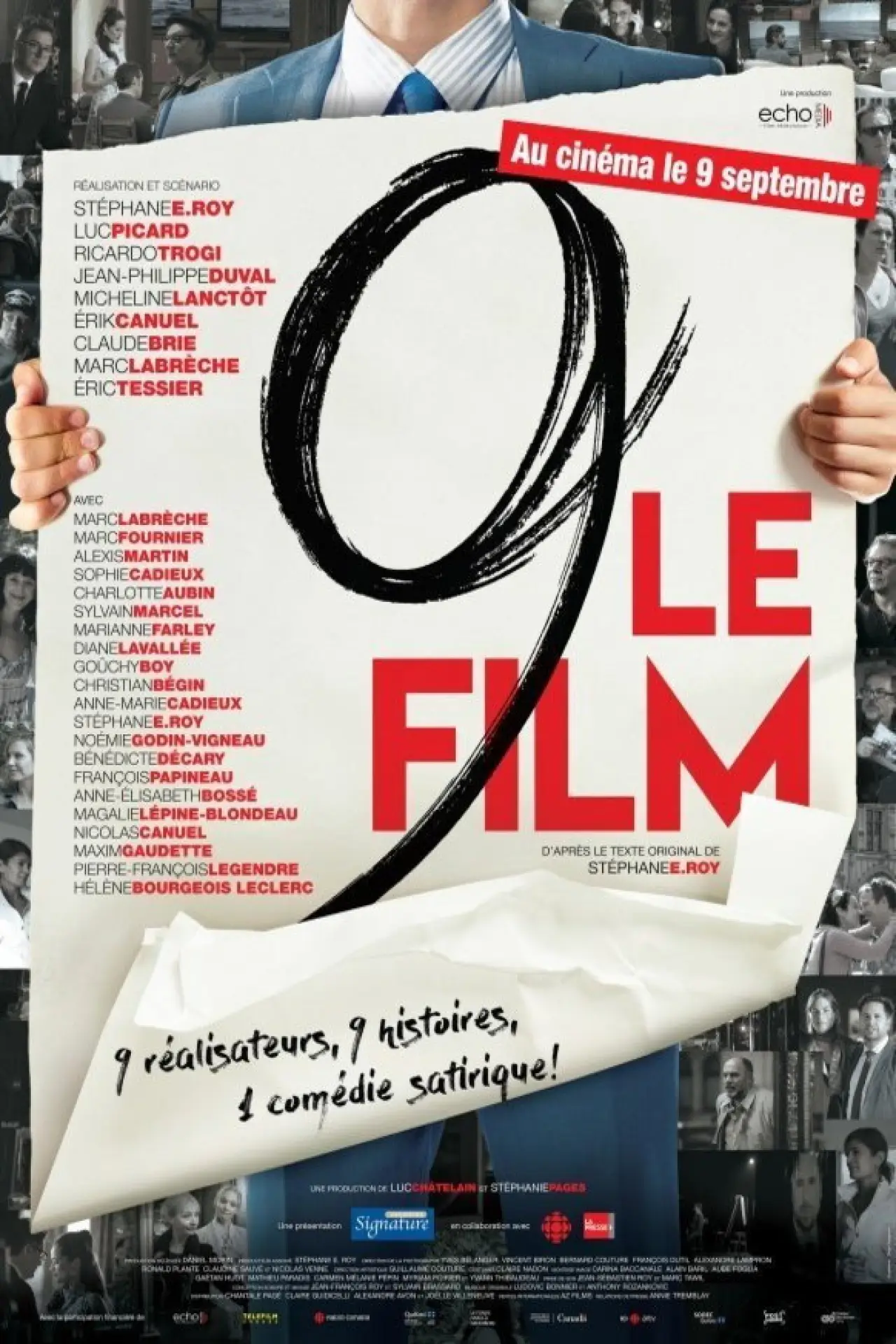 Plakat filmowy "9, le film"