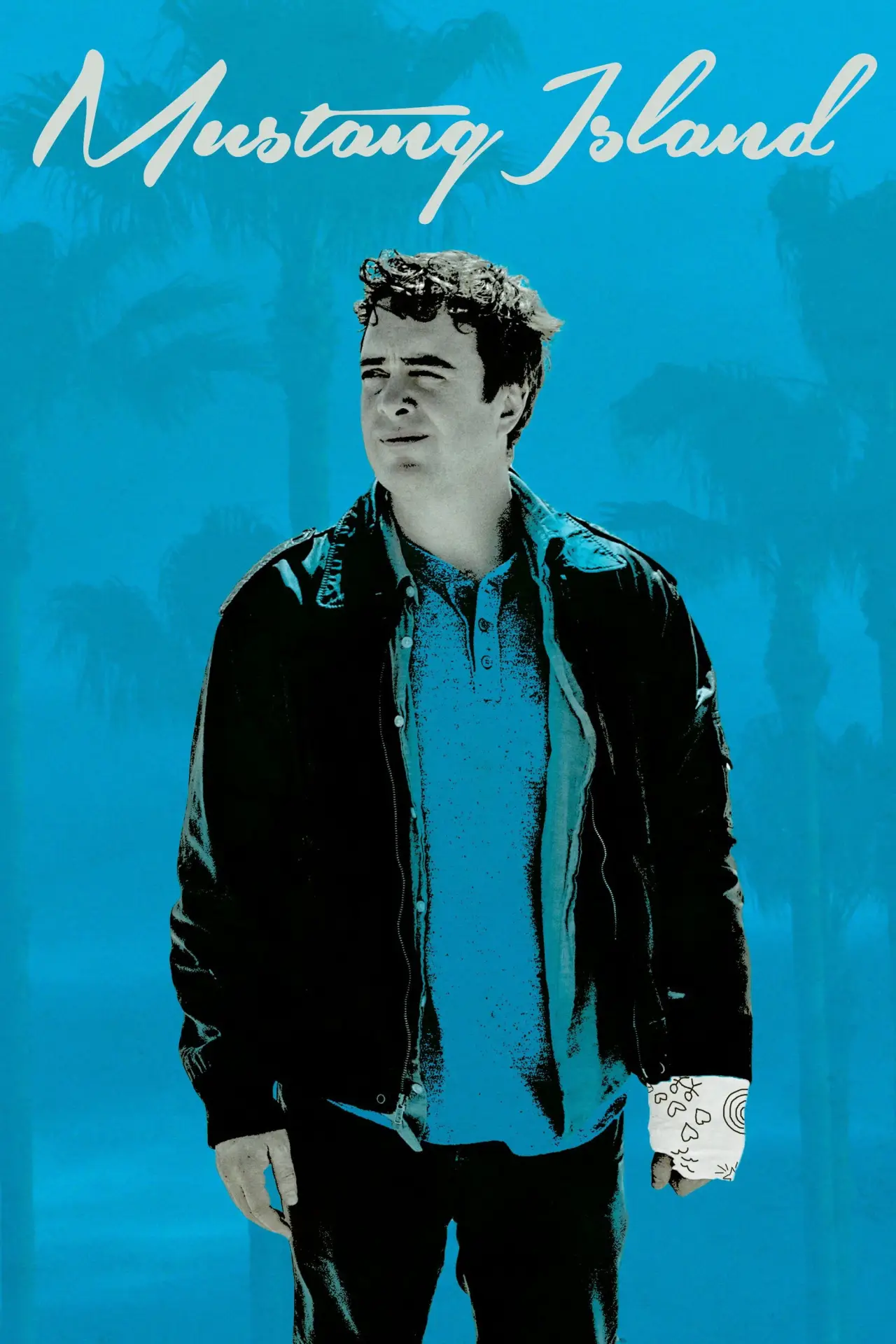 Plakat filmowy "Mustang Island"