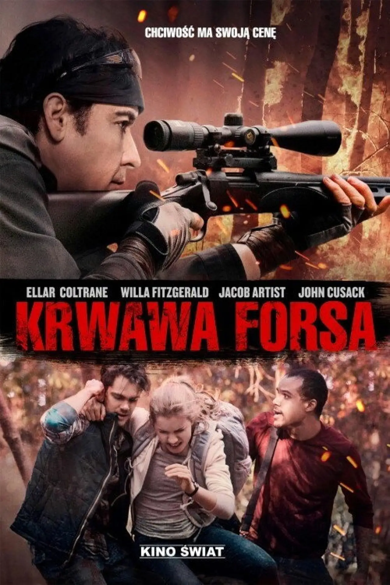 Plakat filmowy "Krwawa forsa"