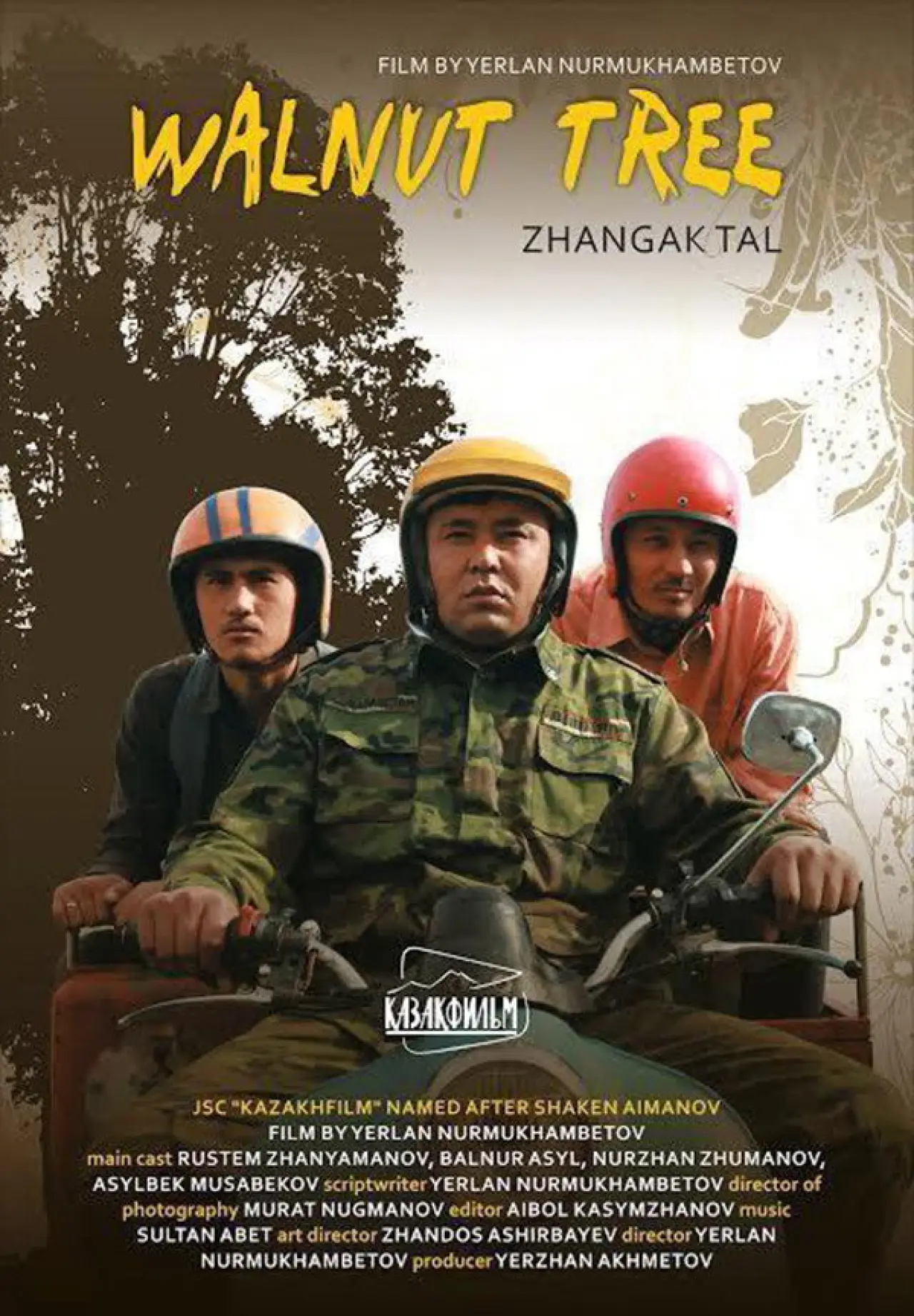 Plakat filmowy "Жаңғақ тал"