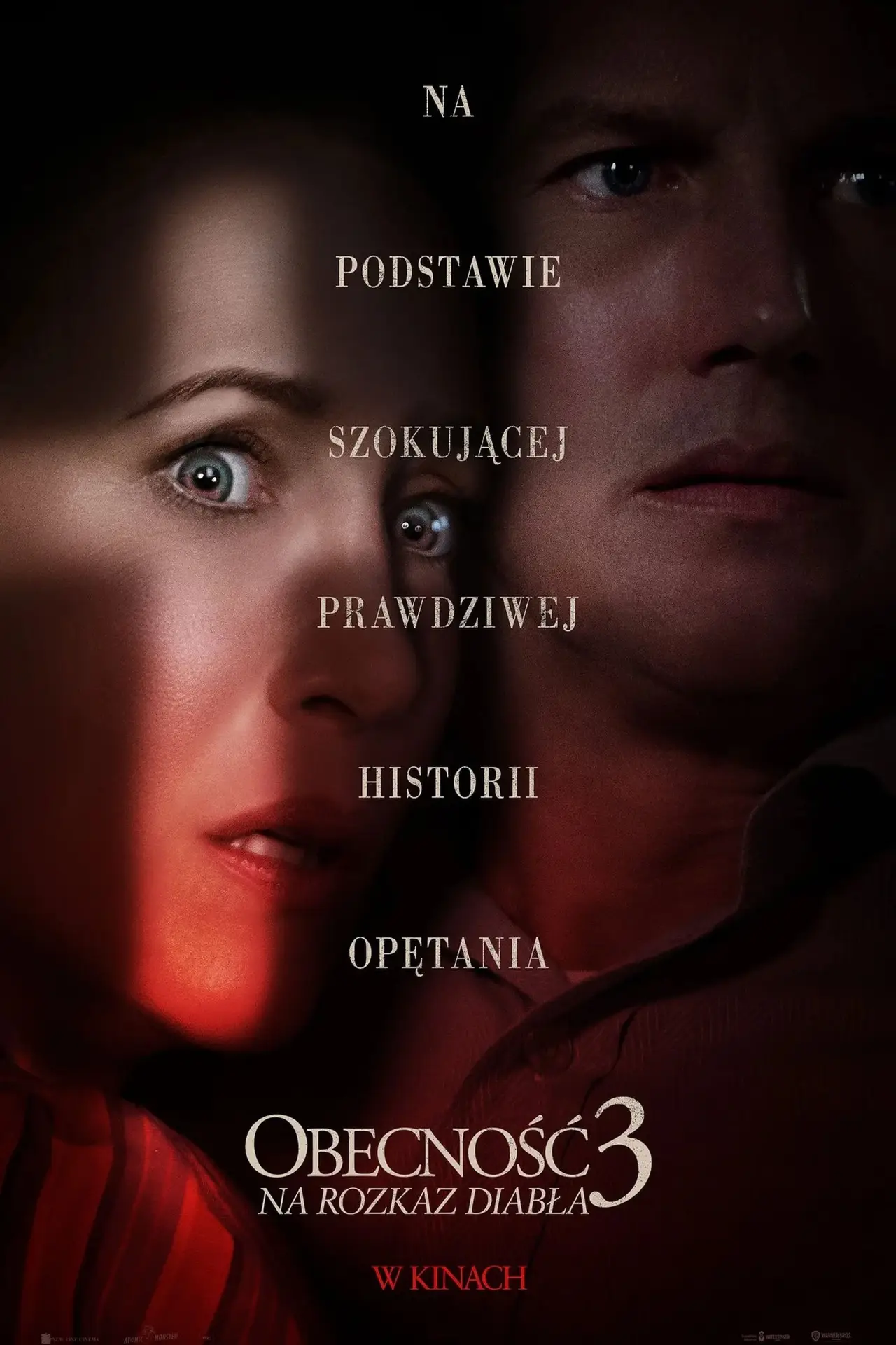 Plakat filmowy "Obecność 3: Na rozkaz diabła"
