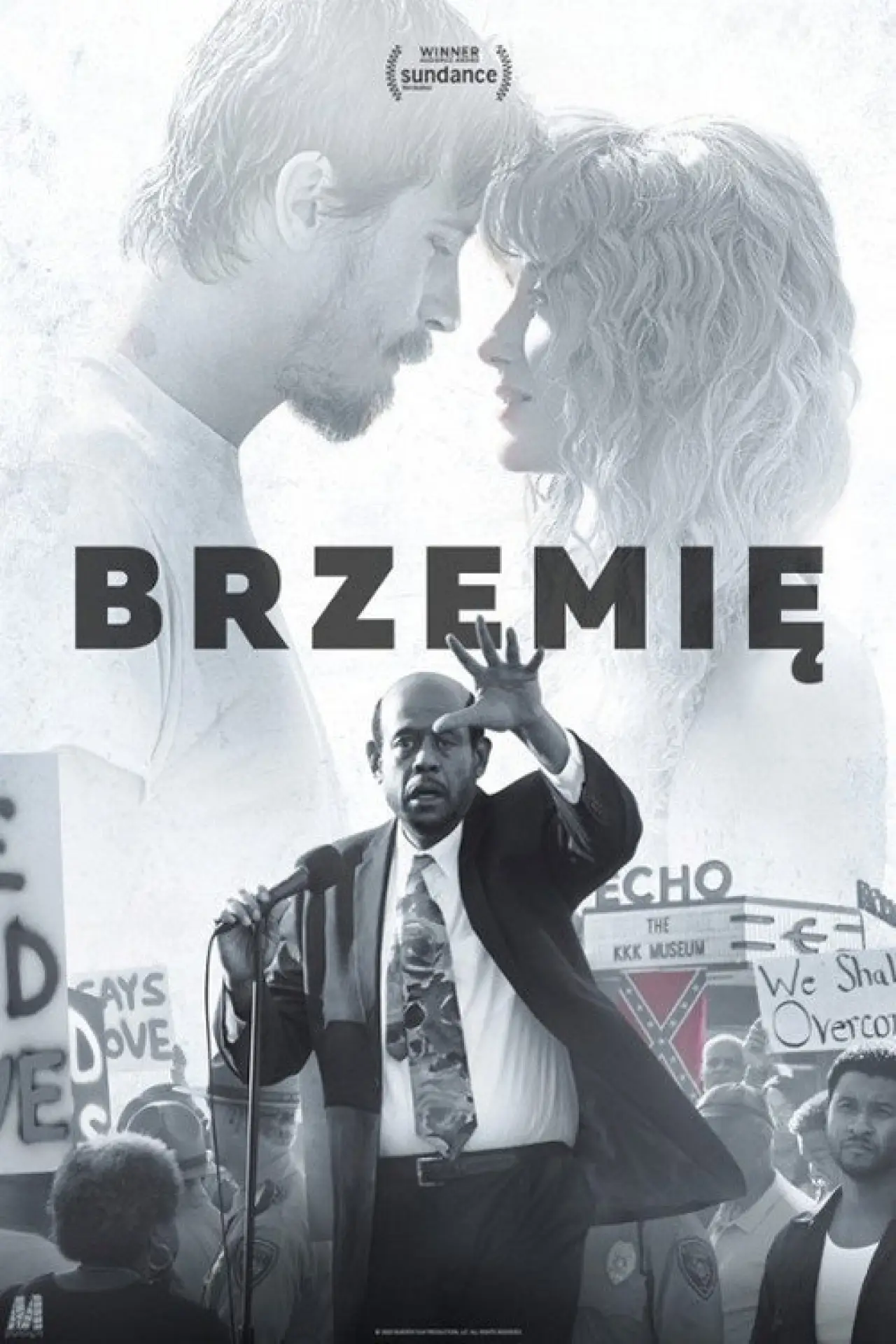 Plakat filmowy "Brzemię"