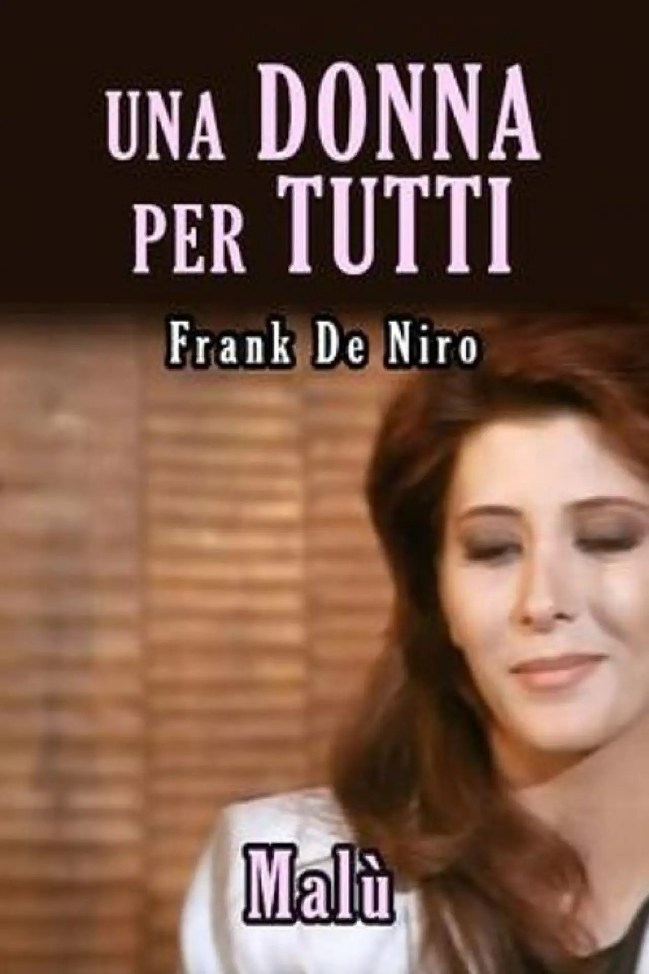 Plakat filmowy "Una donna per tutti"