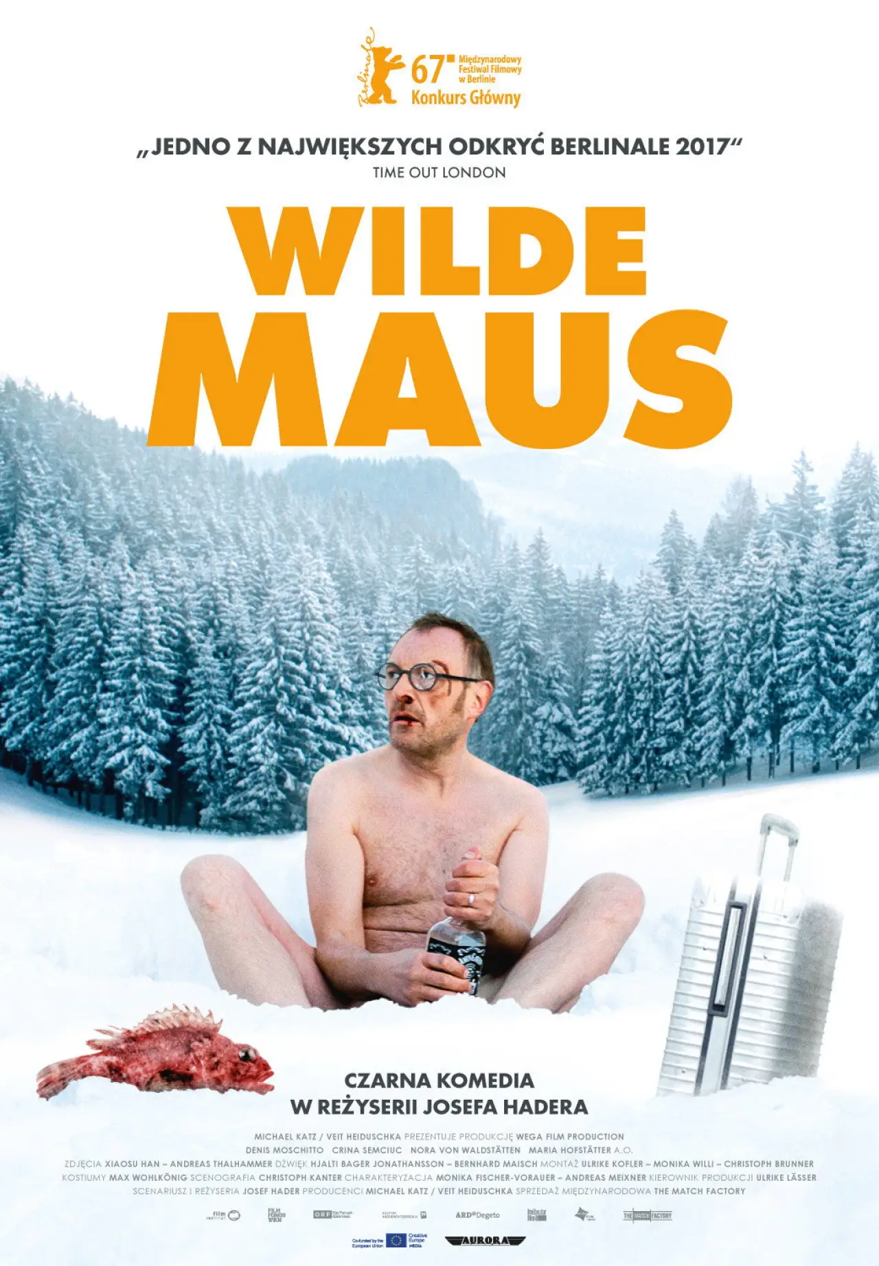Plakat filmowy "Wilde Maus"