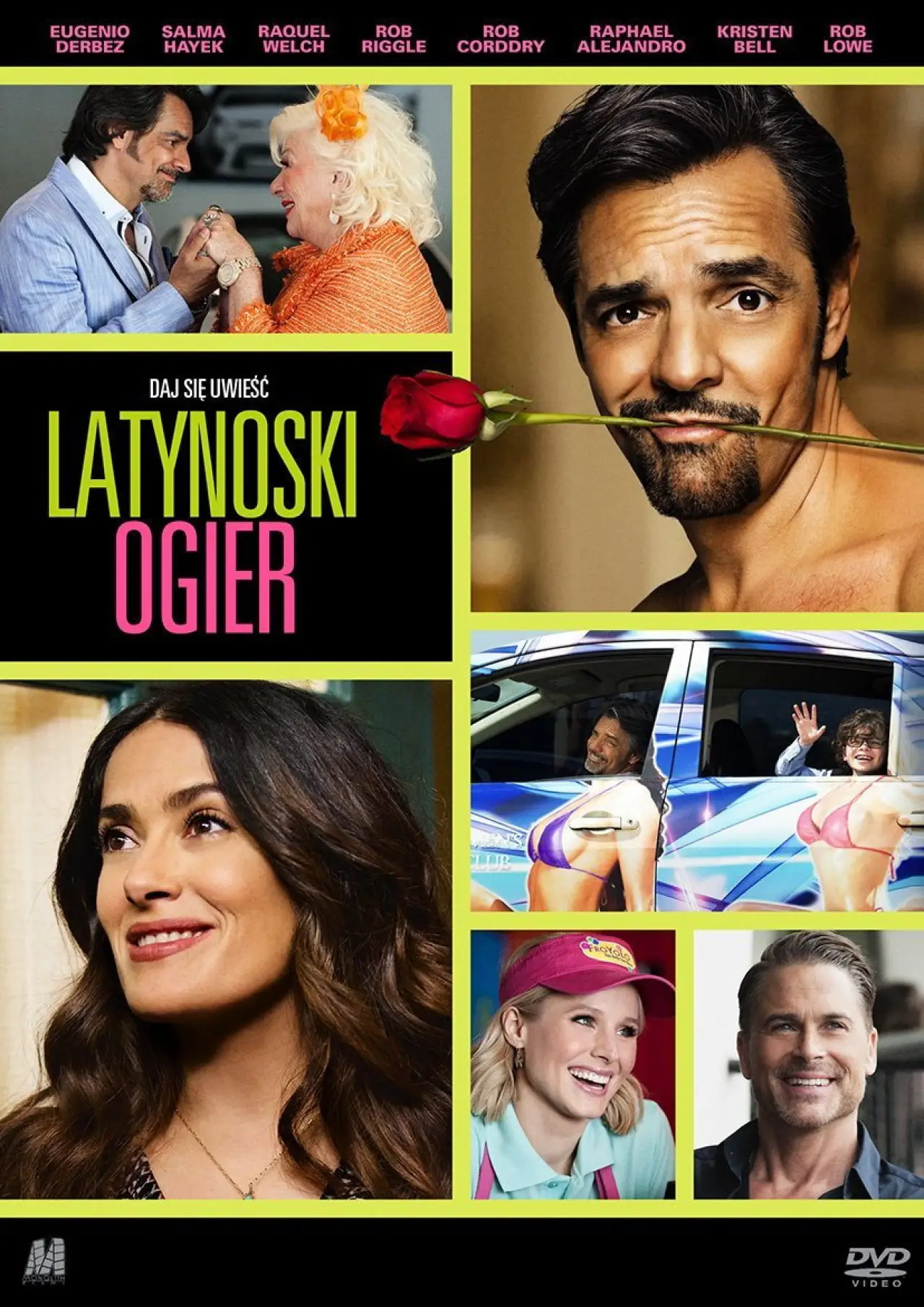 Plakat filmowy "Latynoski ogier"