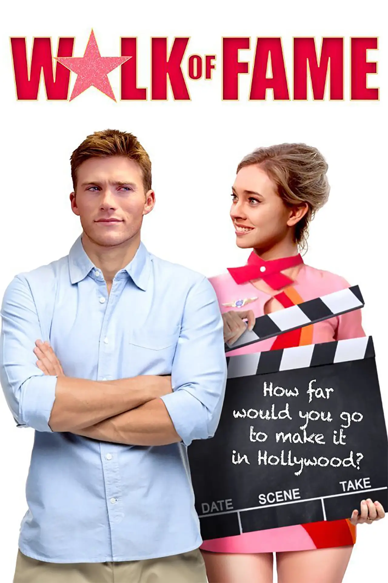 Plakat filmowy "Droga do sławy"