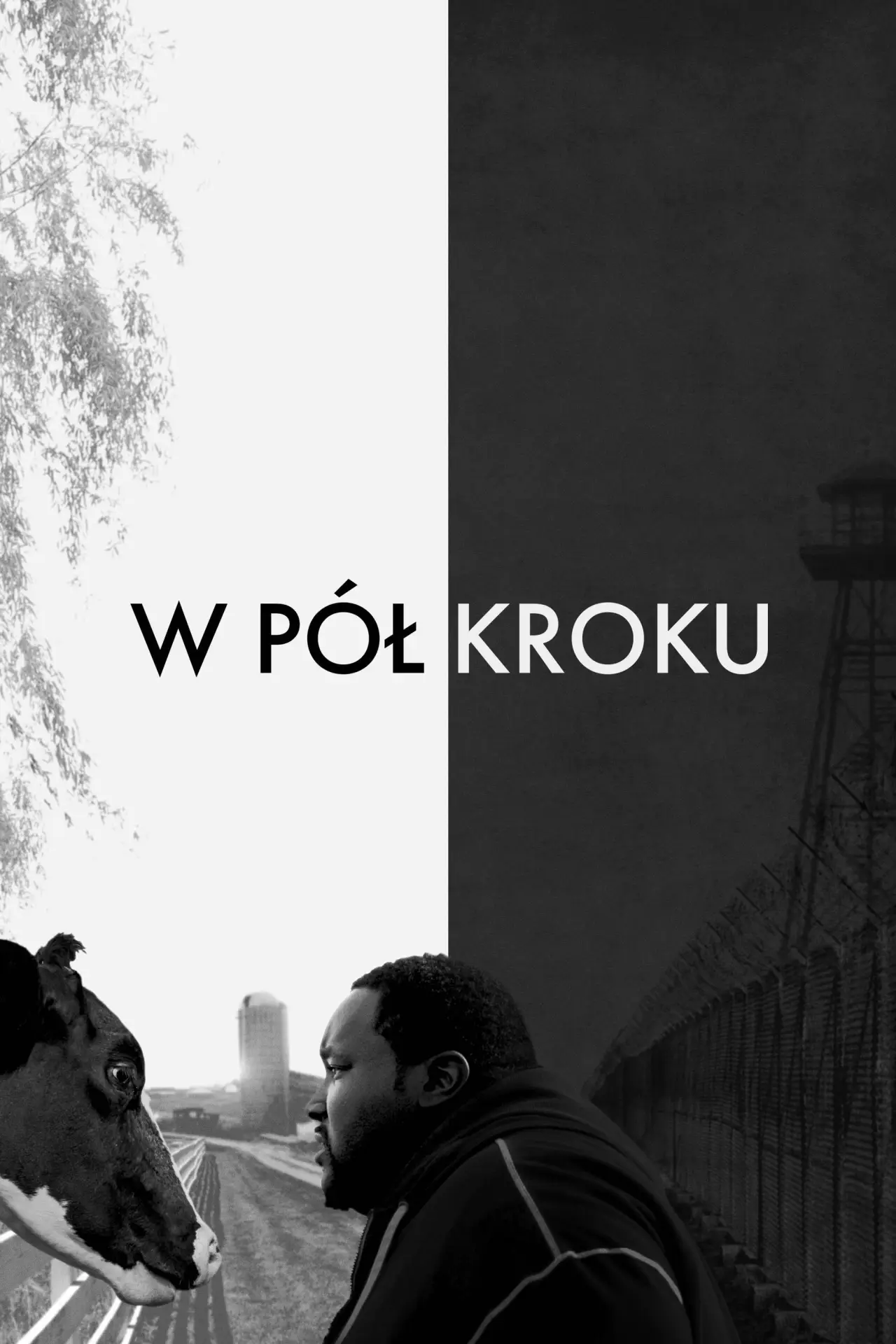 Plakat filmowy "W pół kroku"