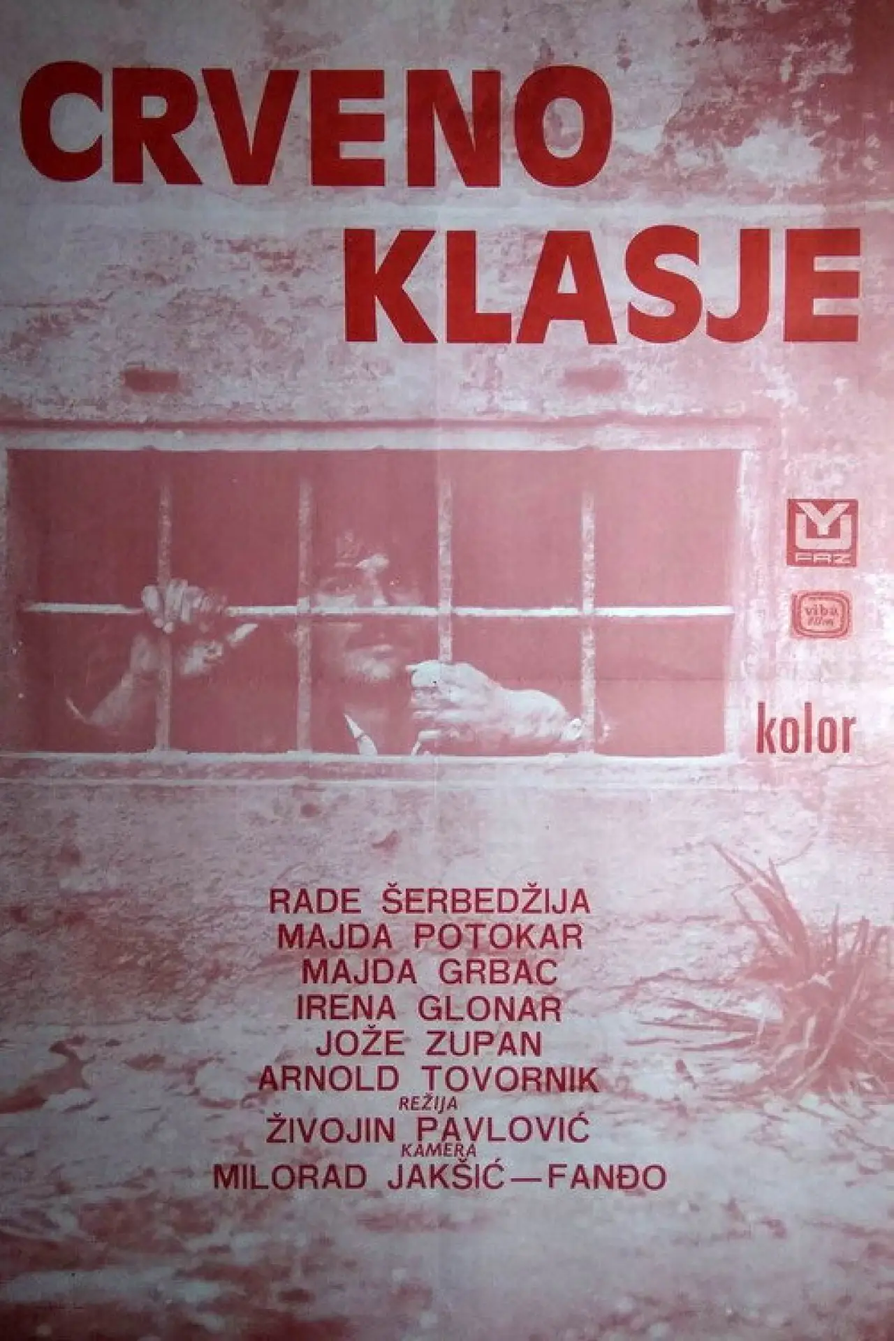 Plakat filmowy "Rdeče klasje"