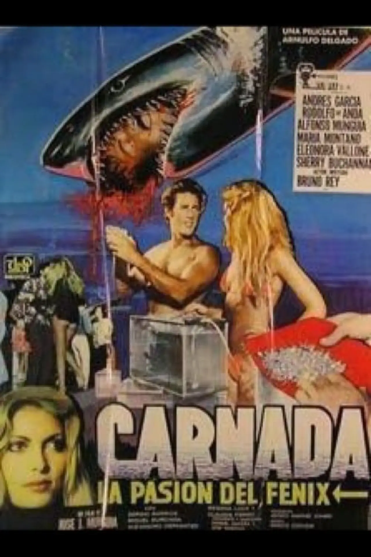 Plakat filmowy "Carnada"