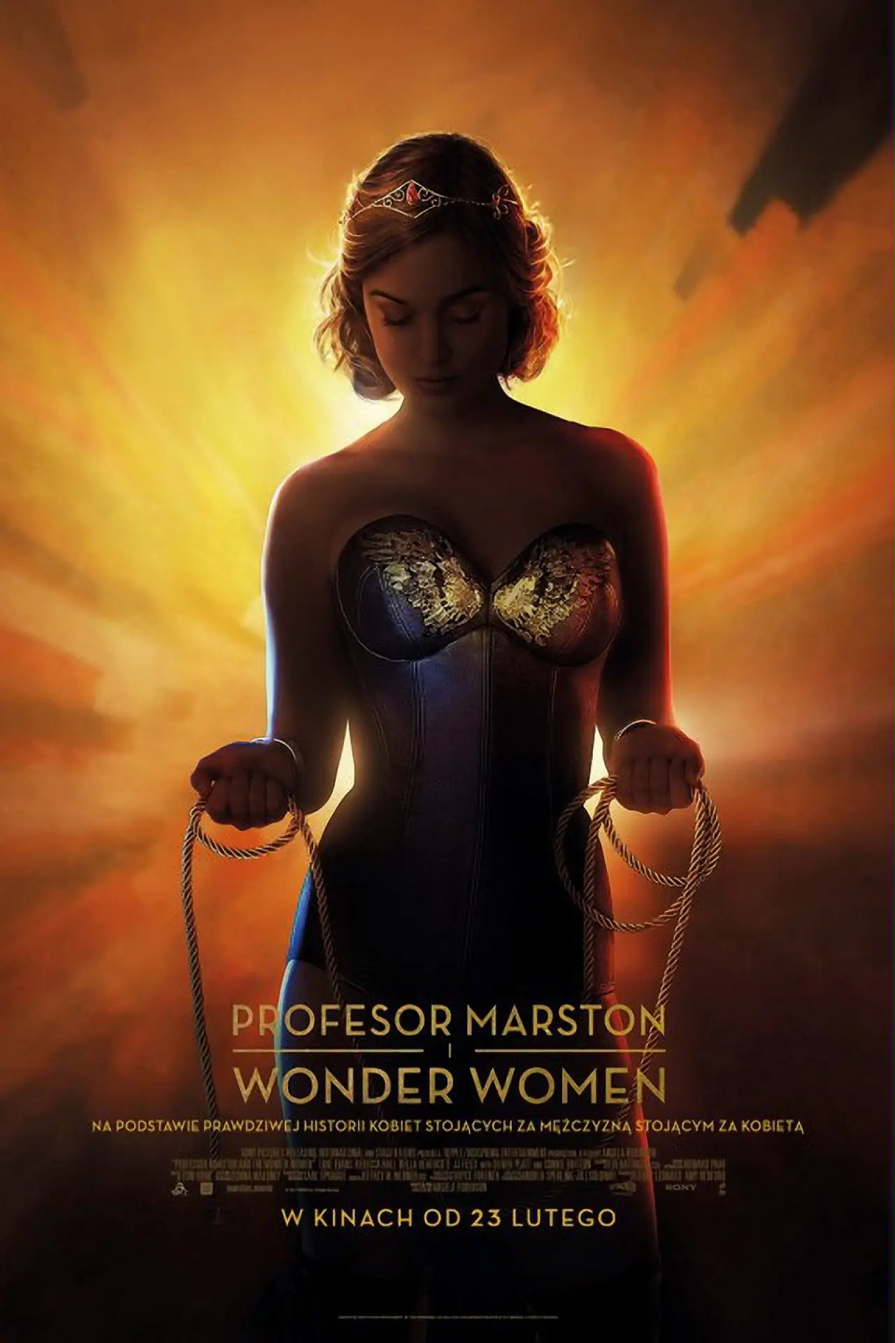Plakat filmowy "Profesor Marston i Wonder Women"