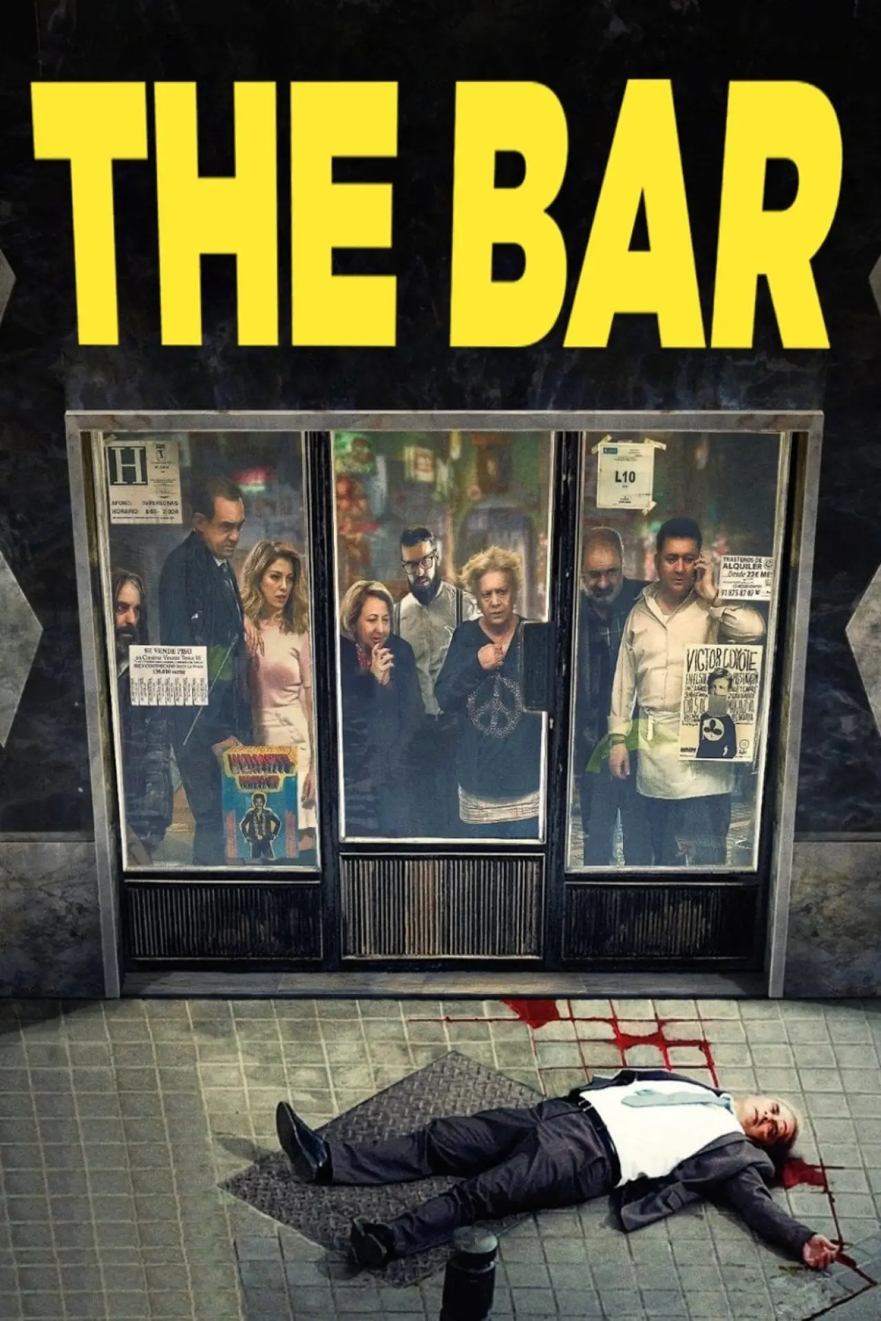 Plakat filmowy "El bar"