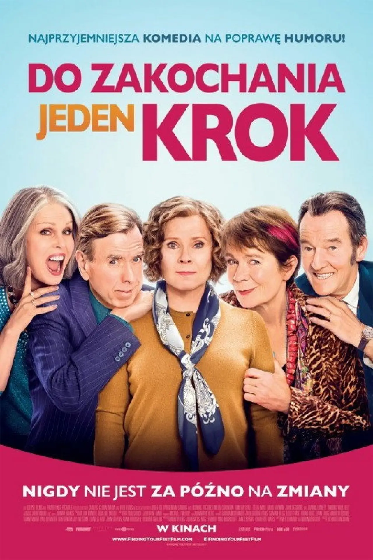 Plakat filmowy "Do zakochania jeden krok"