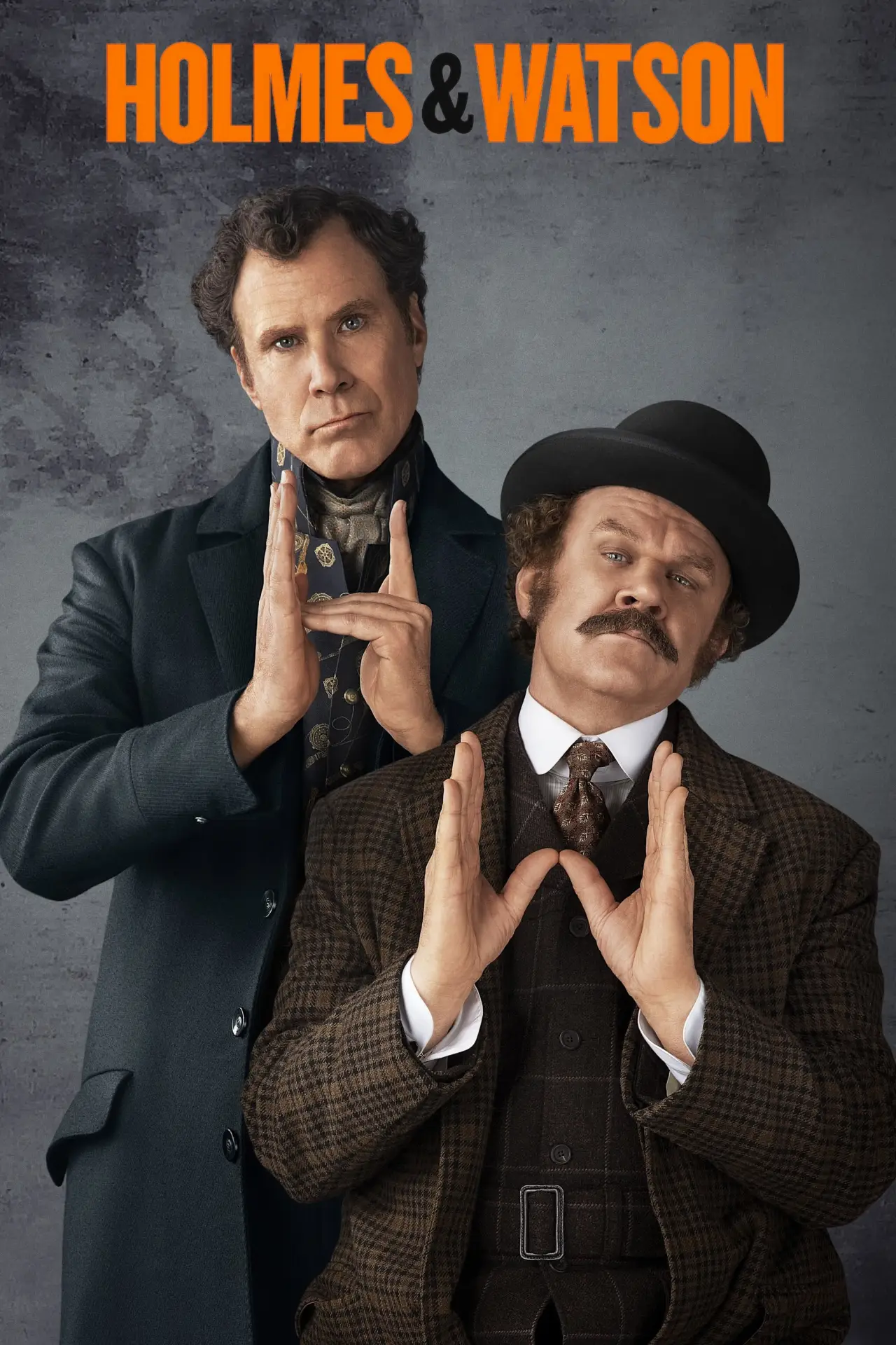 Plakat filmowy "Holmes i Watson"
