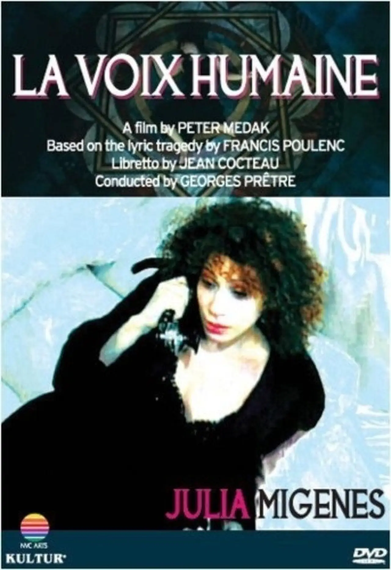Plakat filmowy "La Voix humaine"