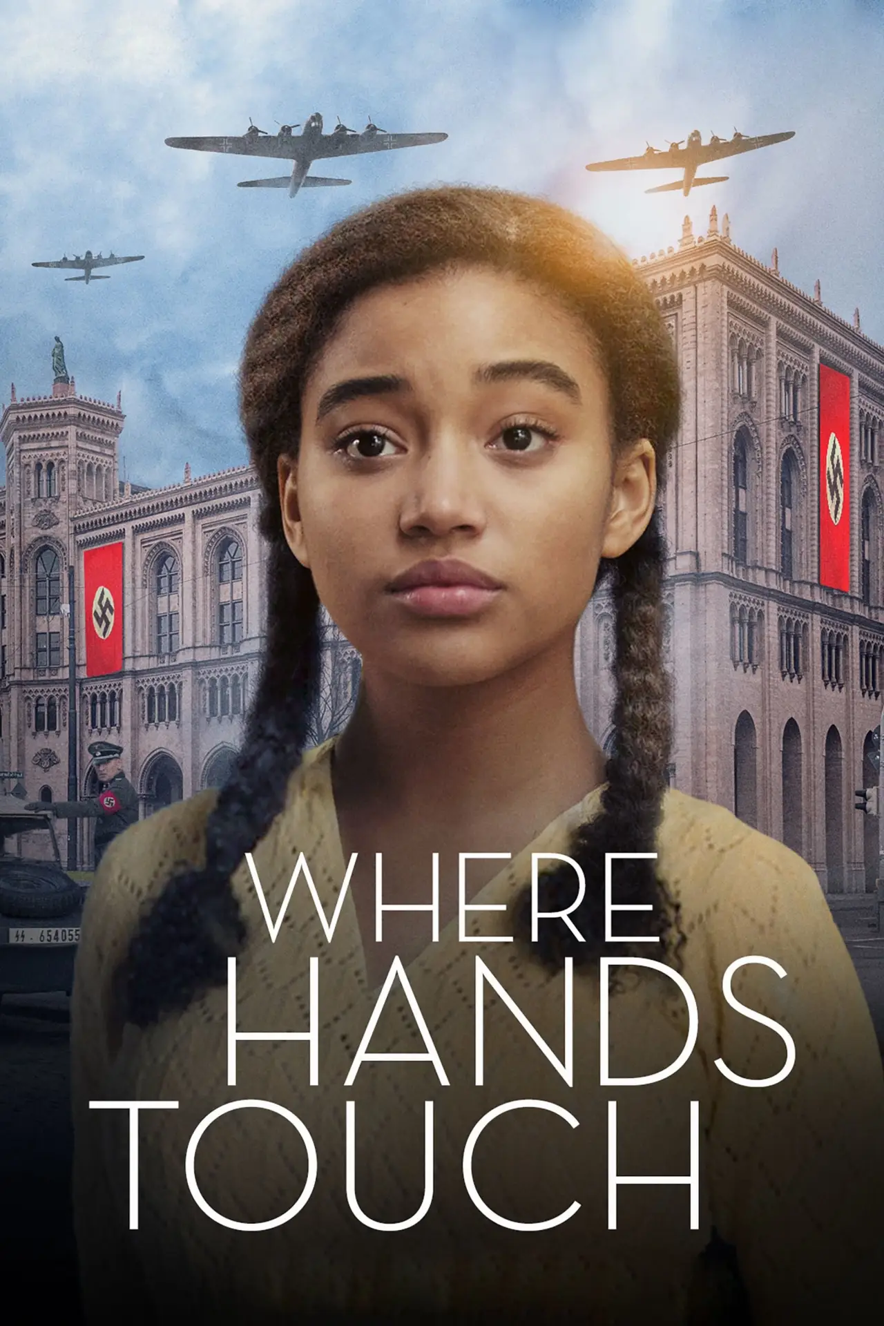Plakat filmowy "Miłość w trudnych czasach"