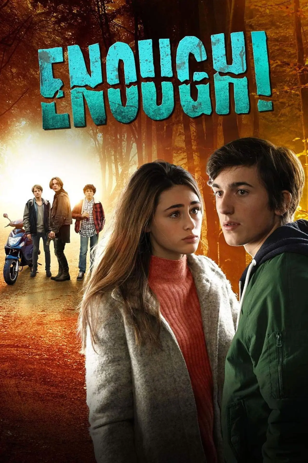 Plakat filmowy "Dość!"