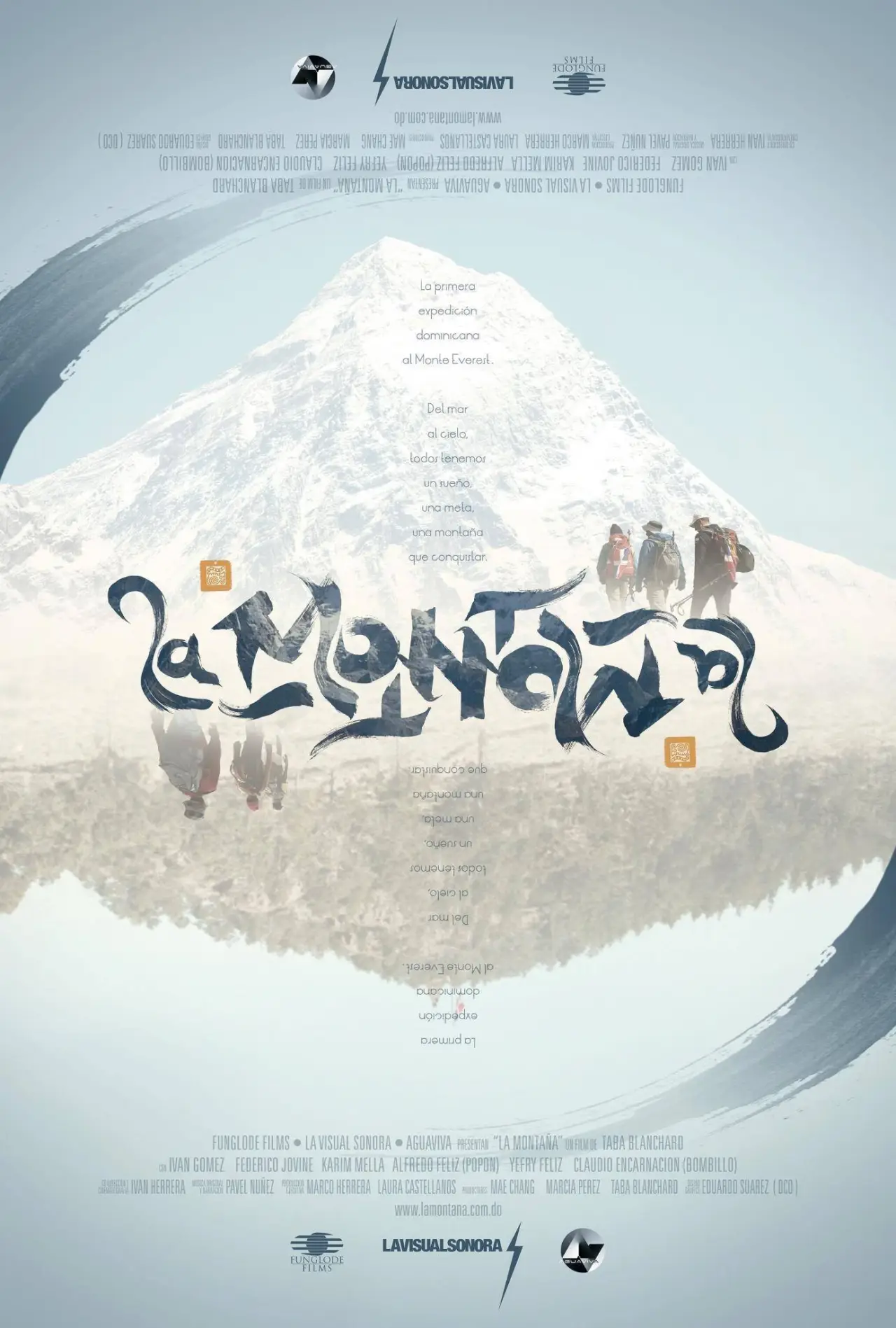 Plakat filmowy "La Montaña"