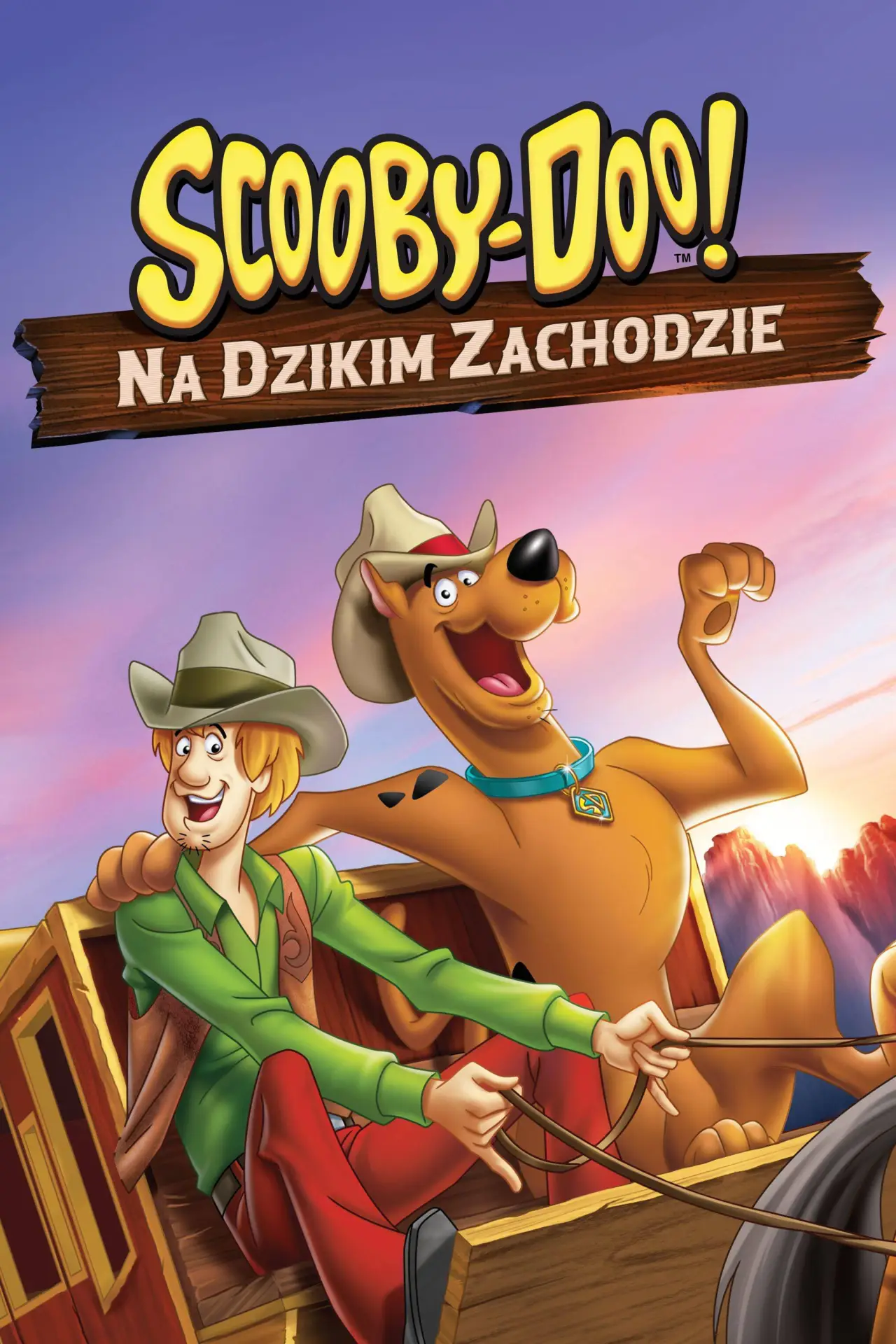 Plakat filmowy "Scooby-Doo! Na Dzikim Zachodzie"