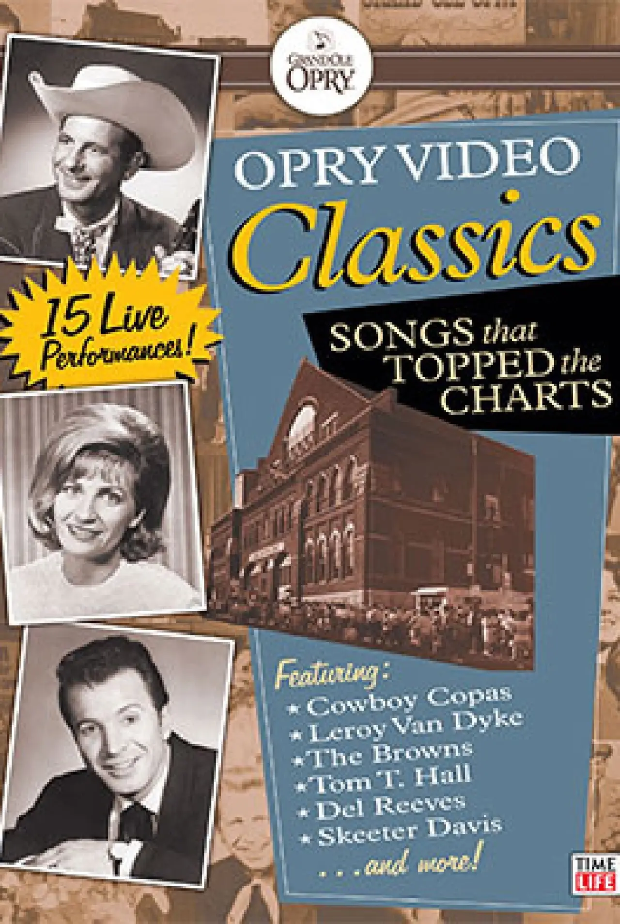 Plakat filmowy "Opry Video Classics: Songs That Topped the Charts"