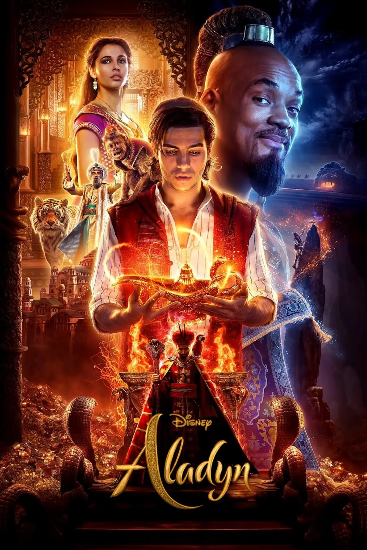 Plakat filmowy "Aladyn"