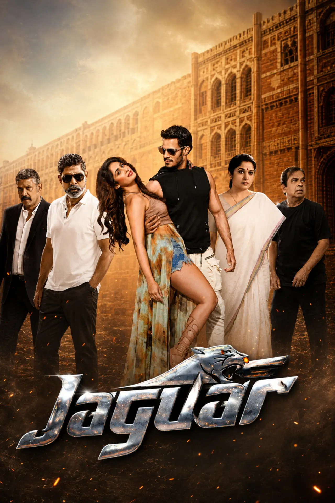 Plakat filmowy "జాగ్వార్"