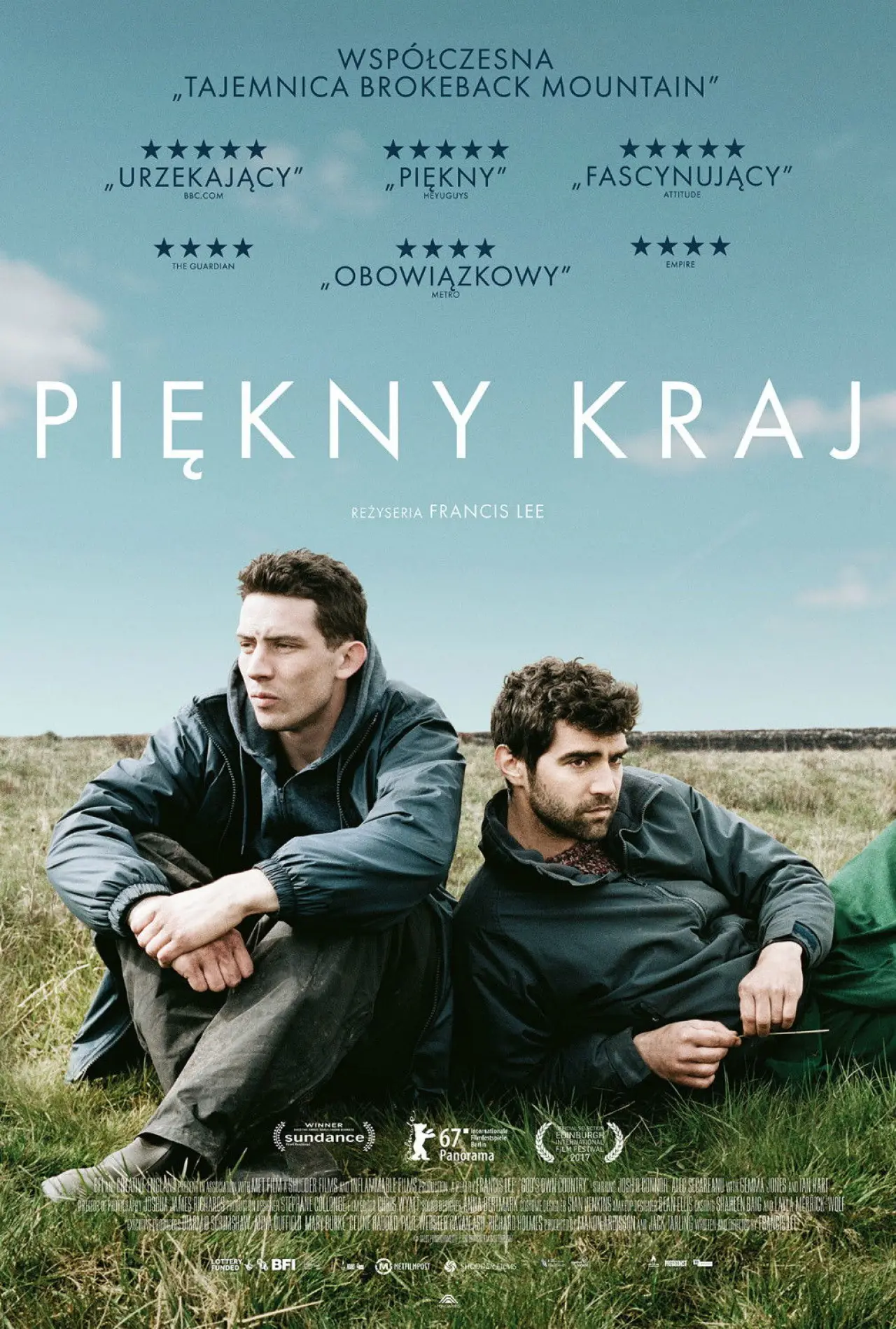 Plakat filmowy "Piękny kraj"