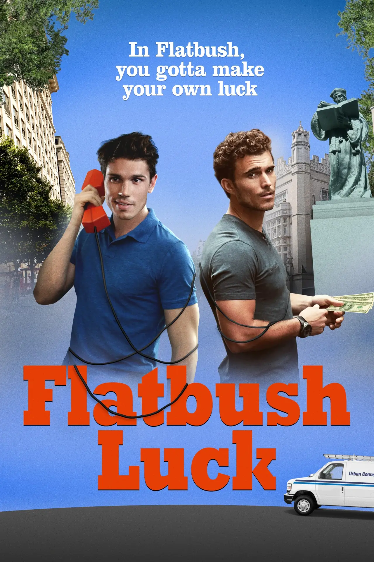 Plakat filmowy "Flatbush Luck"
