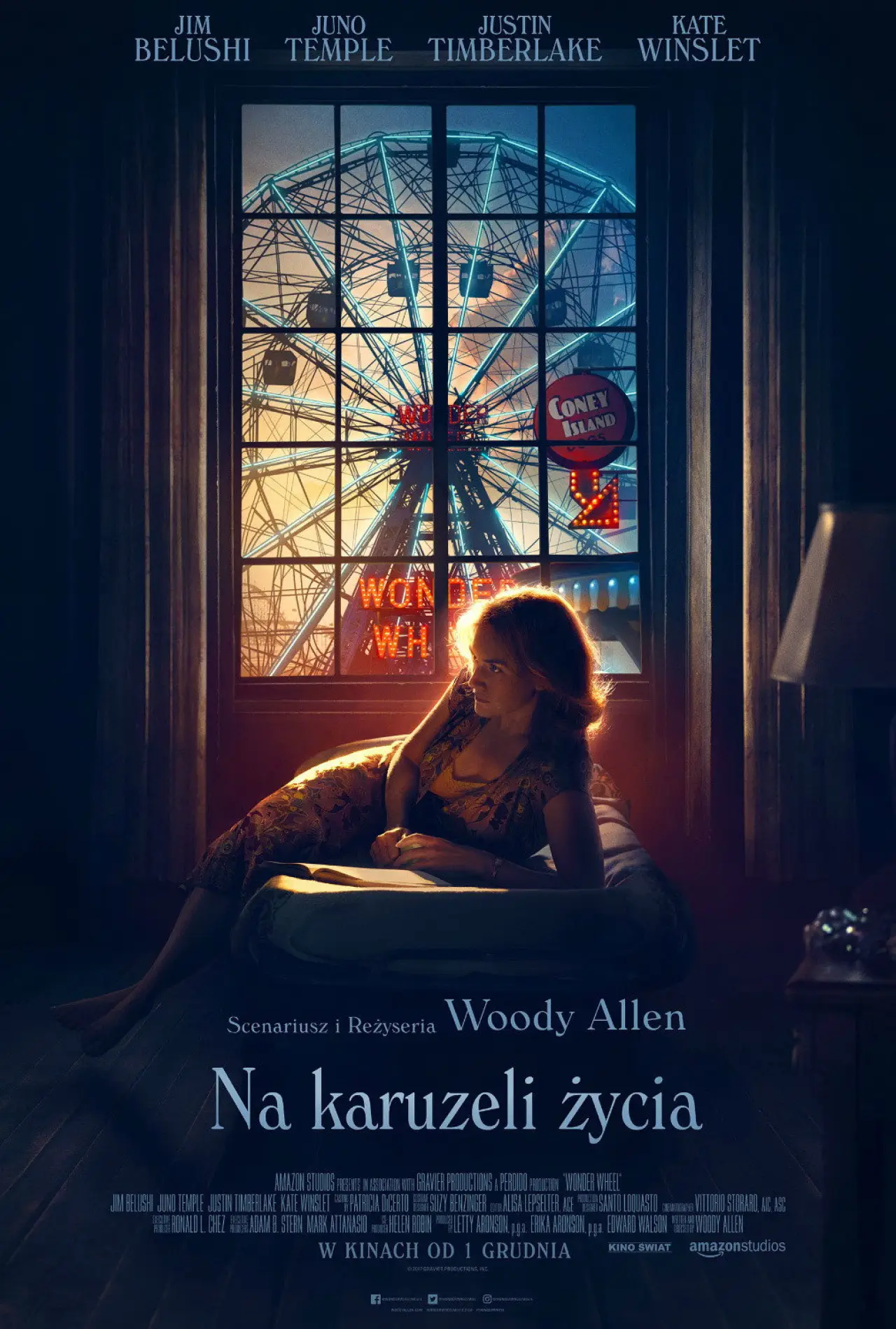 Plakat filmowy "Na karuzeli życia"