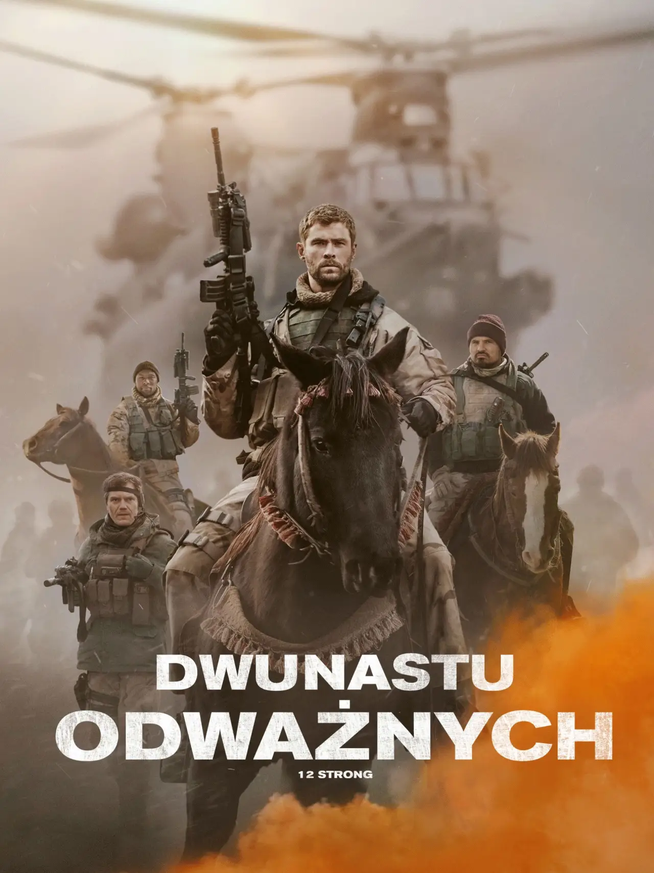Plakat filmowy "Dwunastu odważnych"