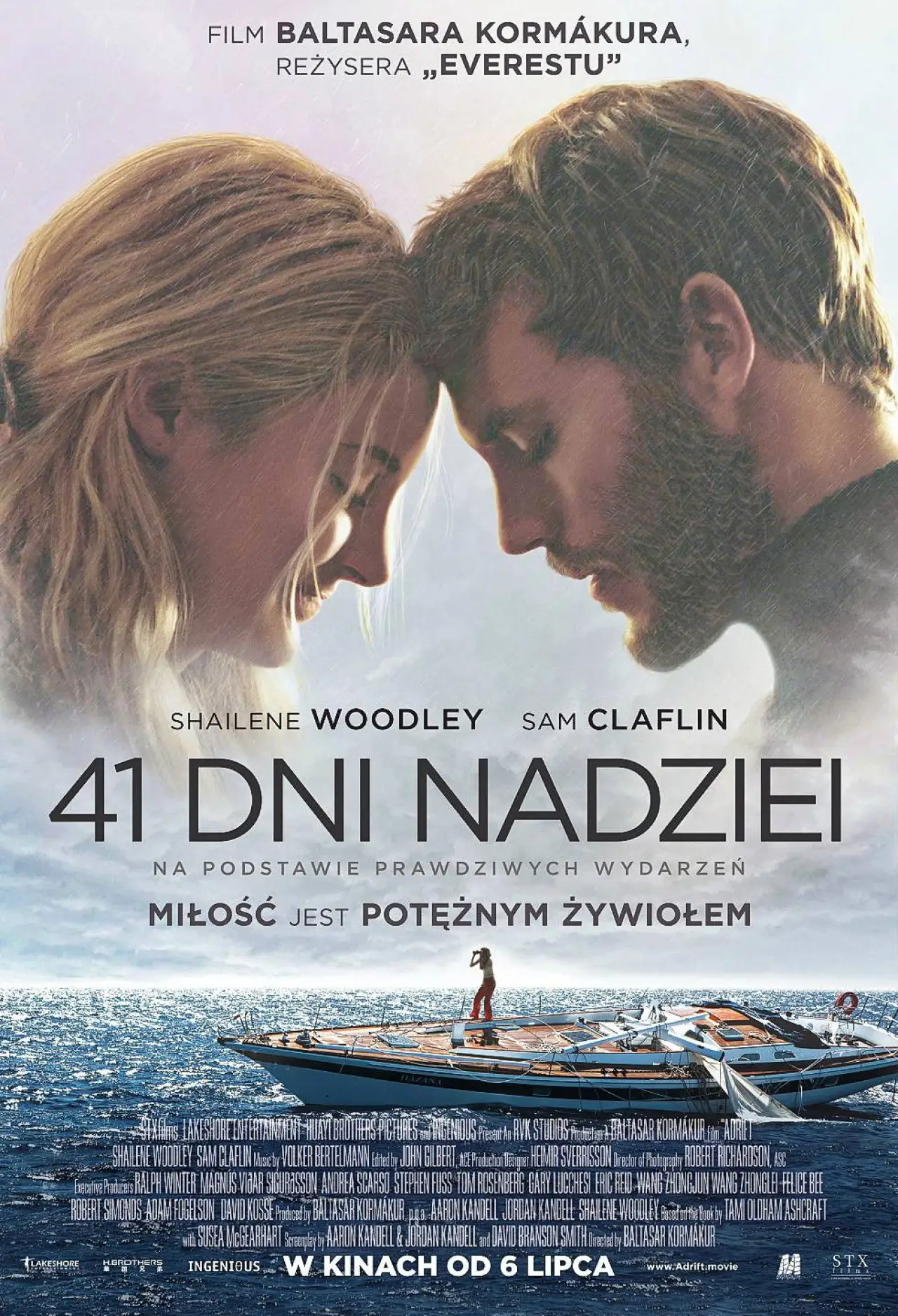 Plakat filmowy "41 dni nadziei"