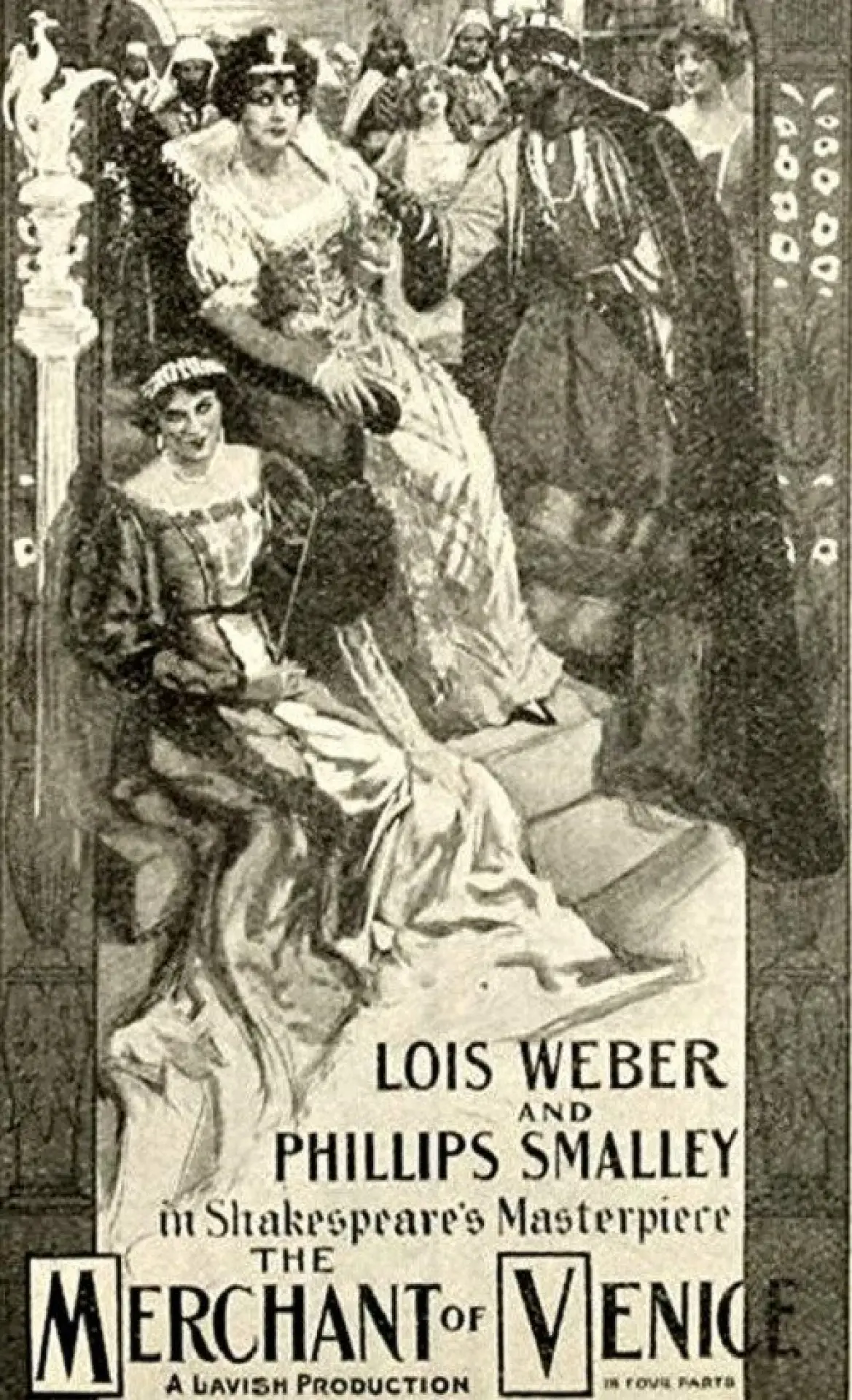 Plakat filmowy "The Merchant of Venice"