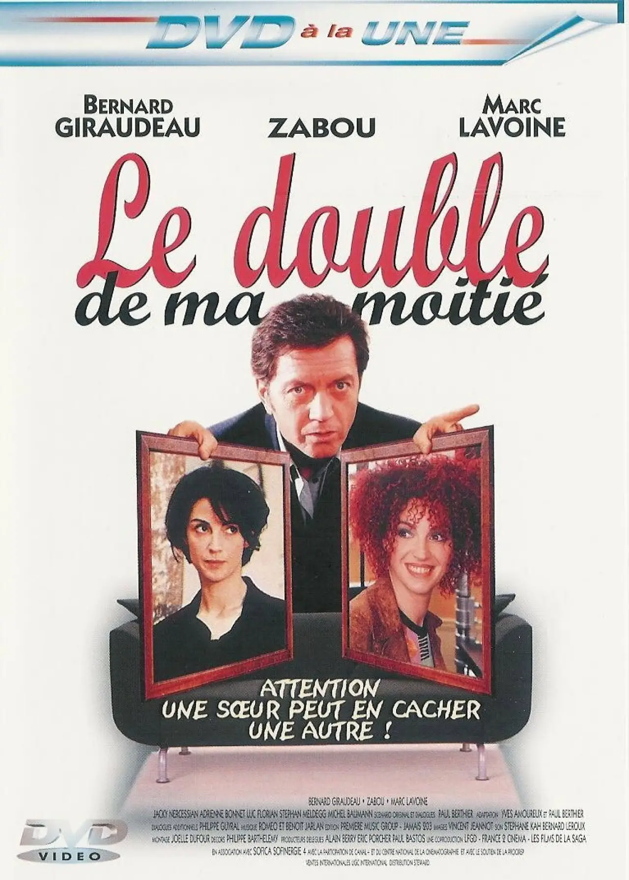 Plakat filmowy "Le double de ma moitié"