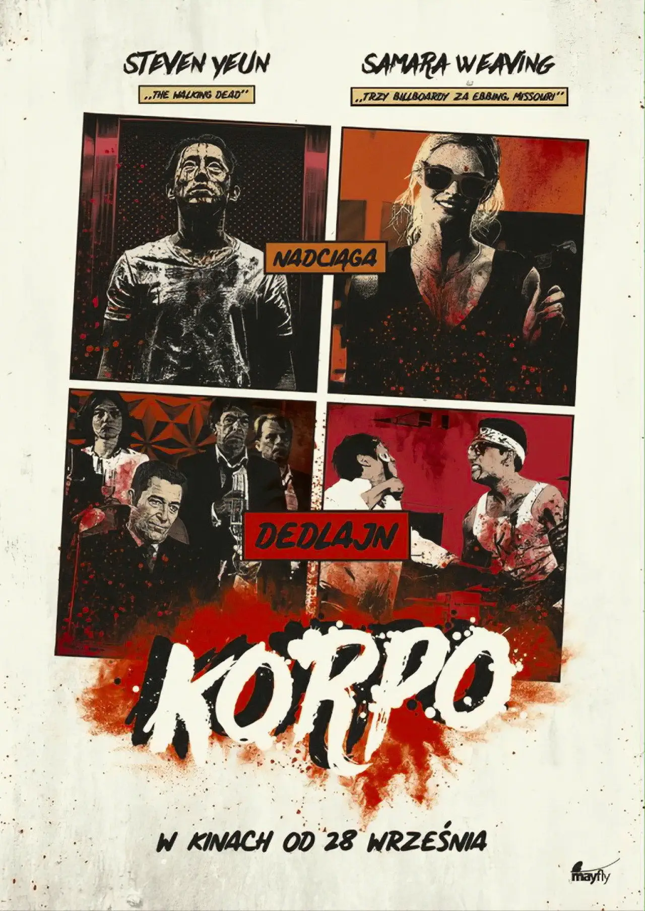 Plakat filmowy "Korpo"