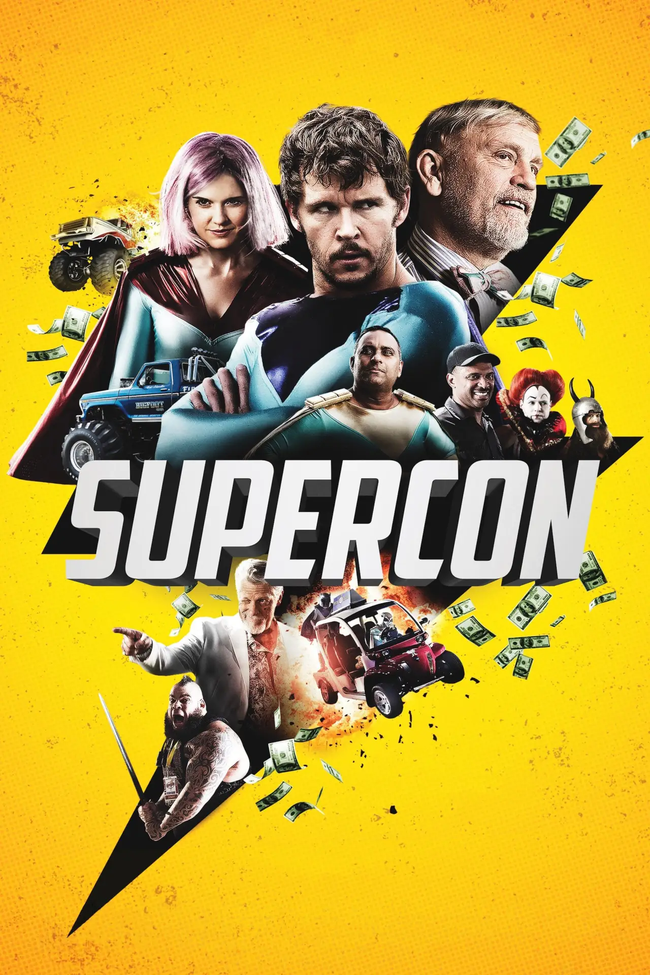 Plakat filmowy "Supercon"
