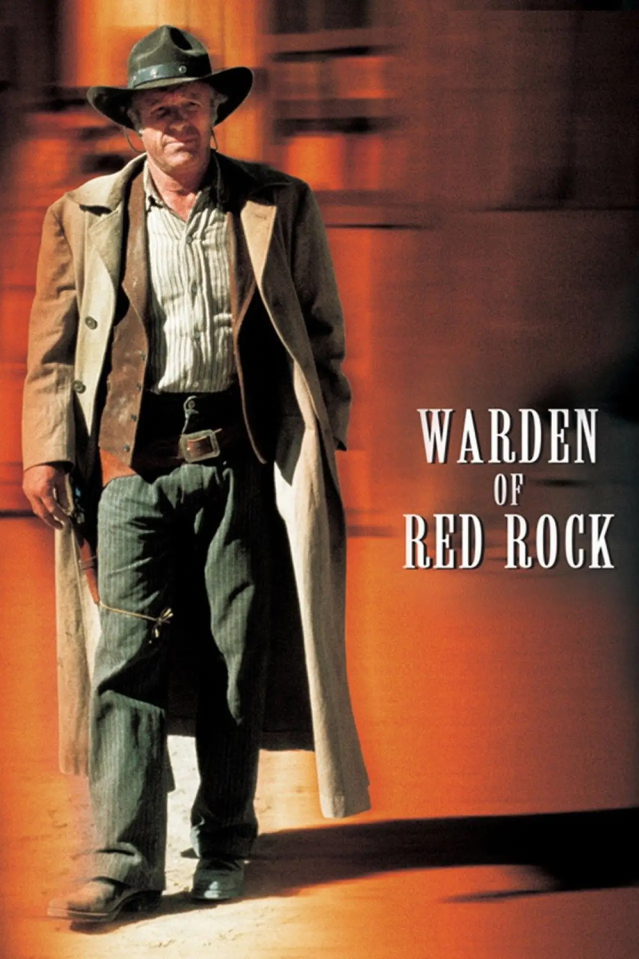 Plakat filmowy "Warden of Red Rock"