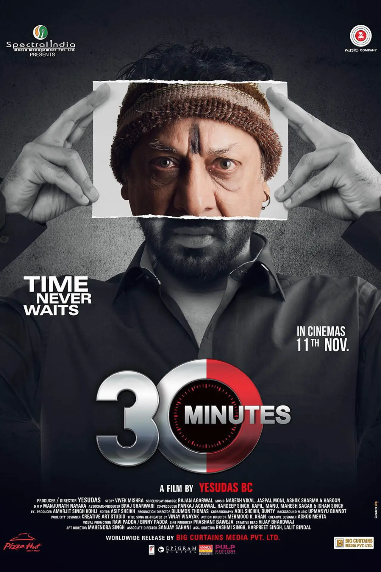 Plakat filmowy "30 Minutes"