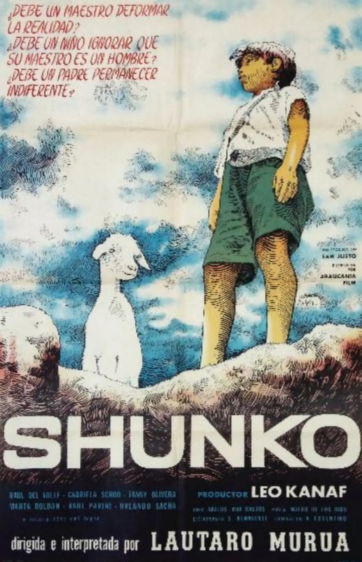Plakat filmowy "Shunko"