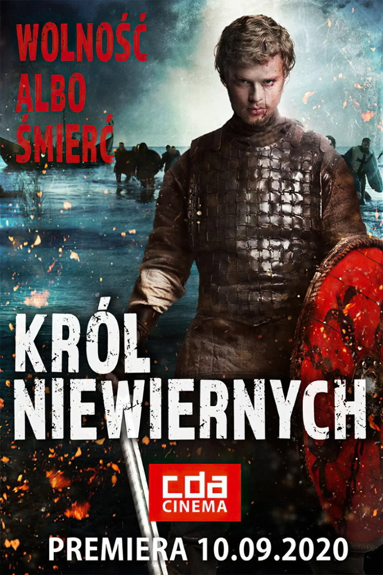 Plakat filmowy "Król niewiernych"