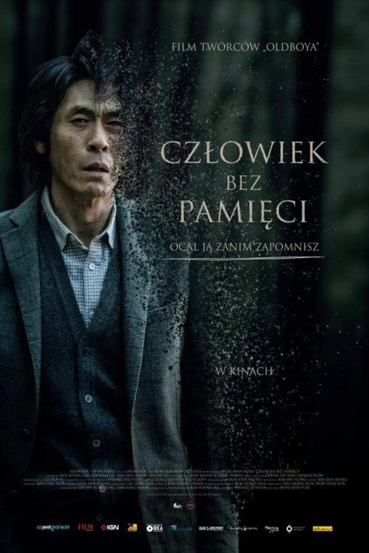 Plakat filmowy "Człowiek bez Pamięci"