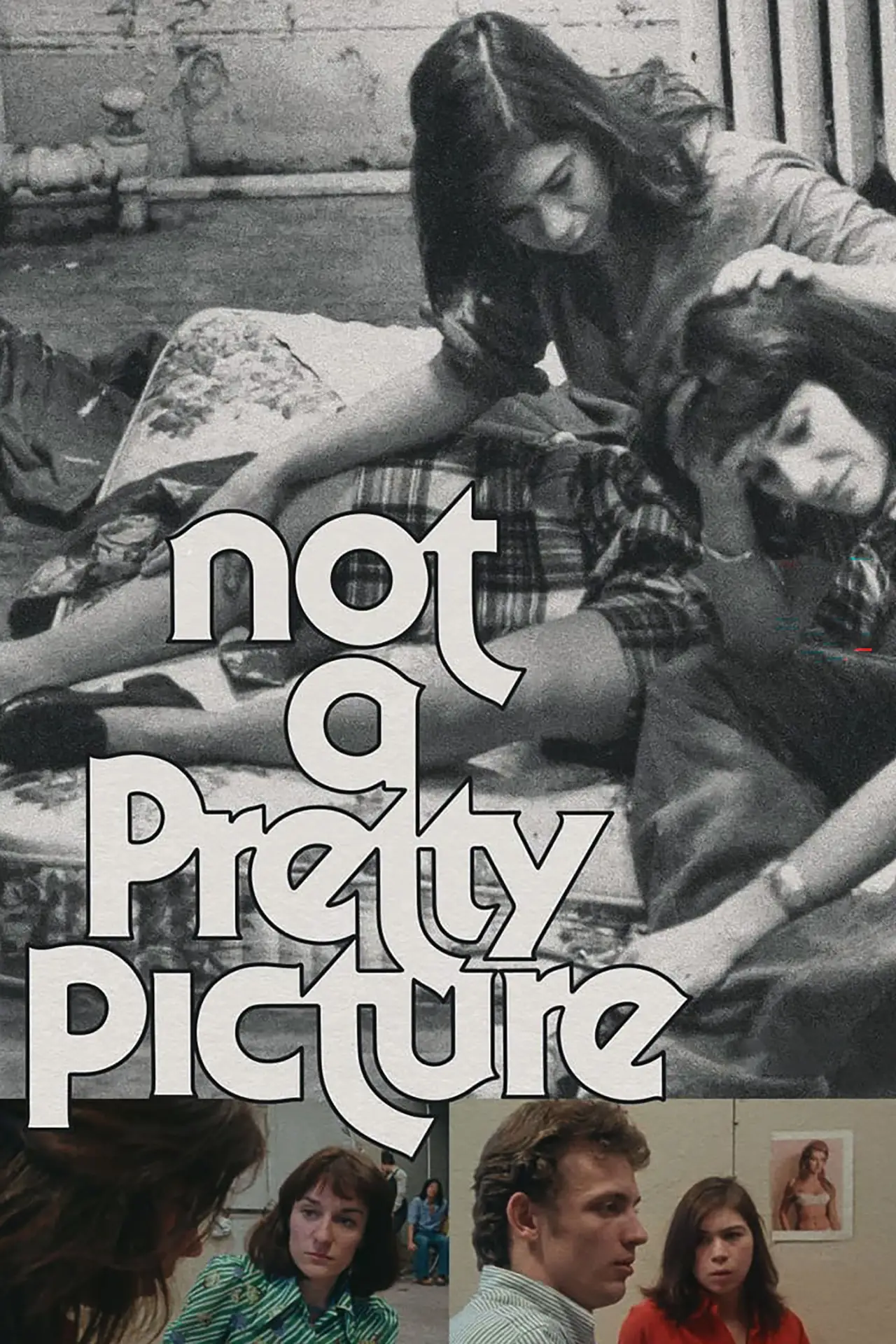 Plakat filmowy "Not a Pretty Picture"