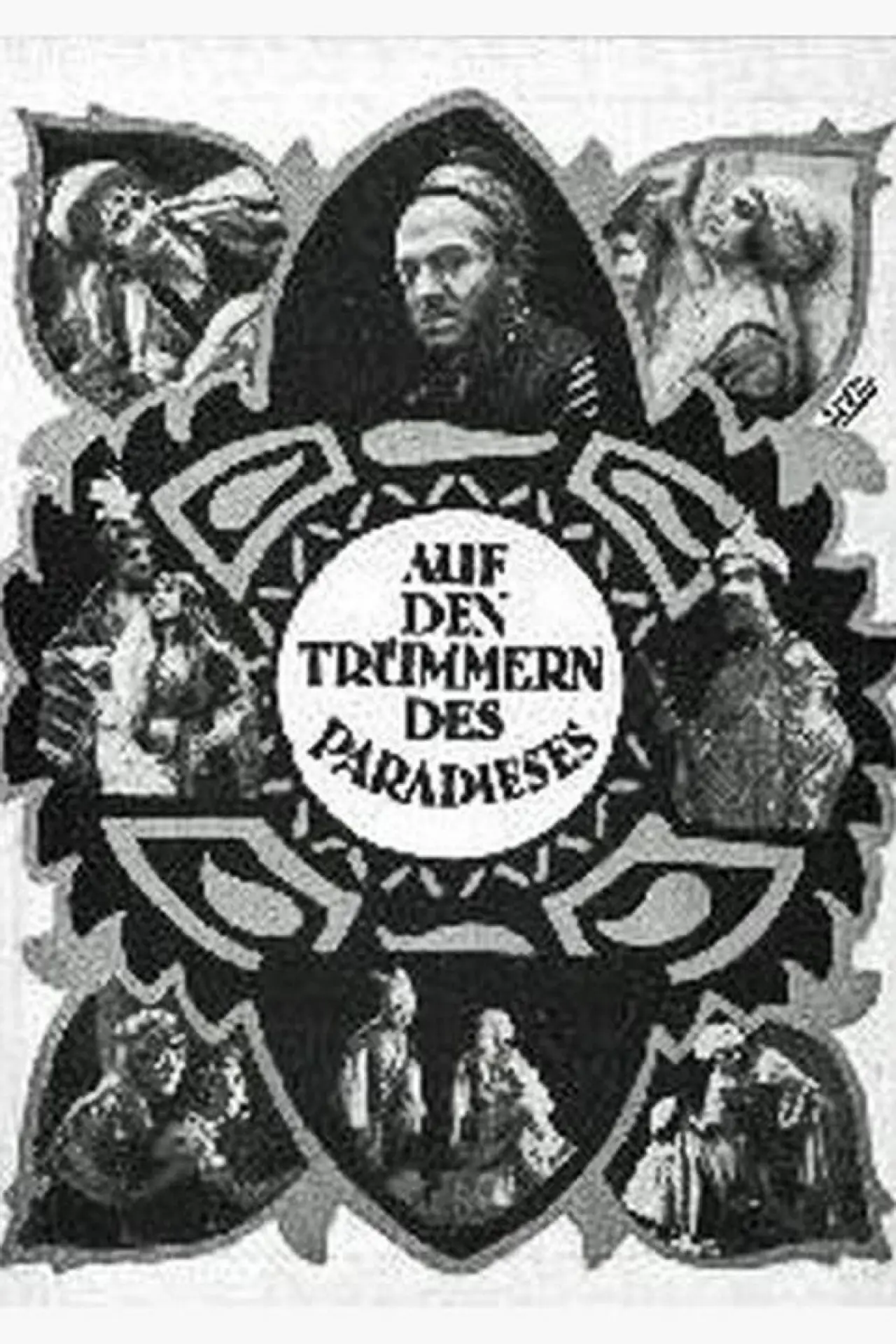 Plakat filmowy "Auf den Trümmern des Paradieses"