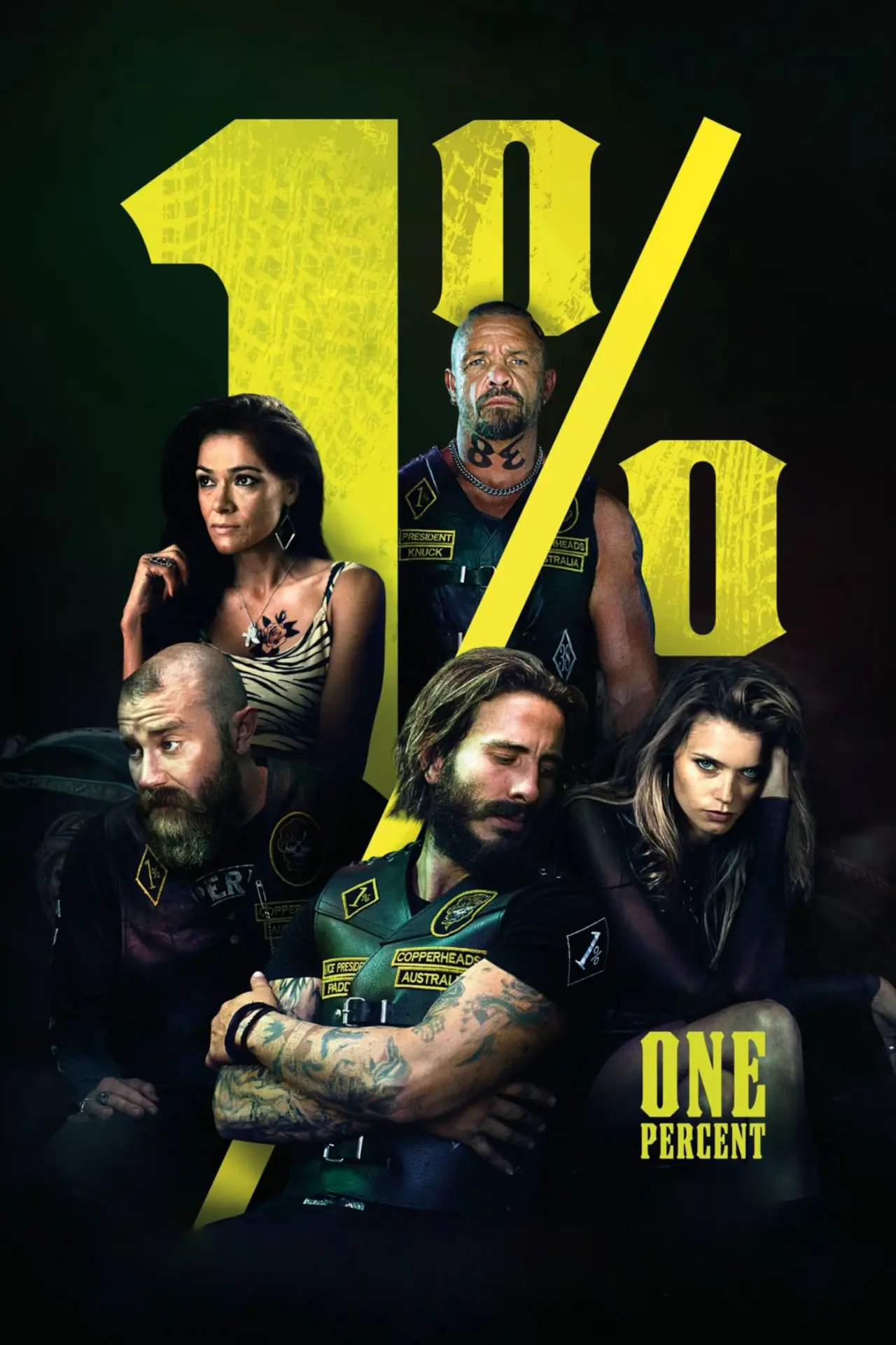 Plakat filmowy "1%"