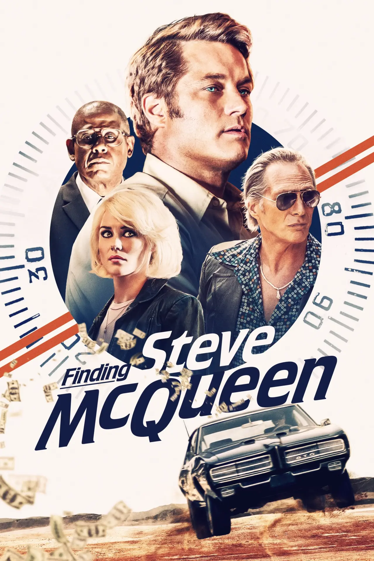 Plakat filmowy "Poszukiwany: Steve McQueen"