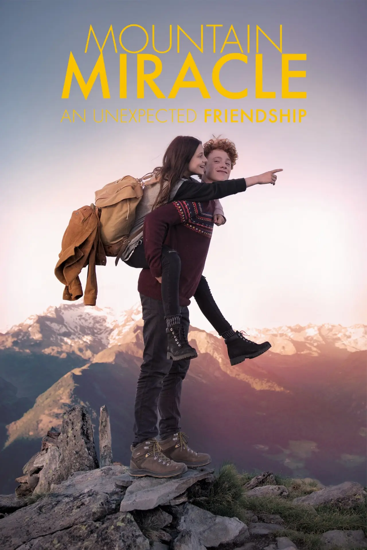 Plakat filmowy "Biegnij Amelio!"
