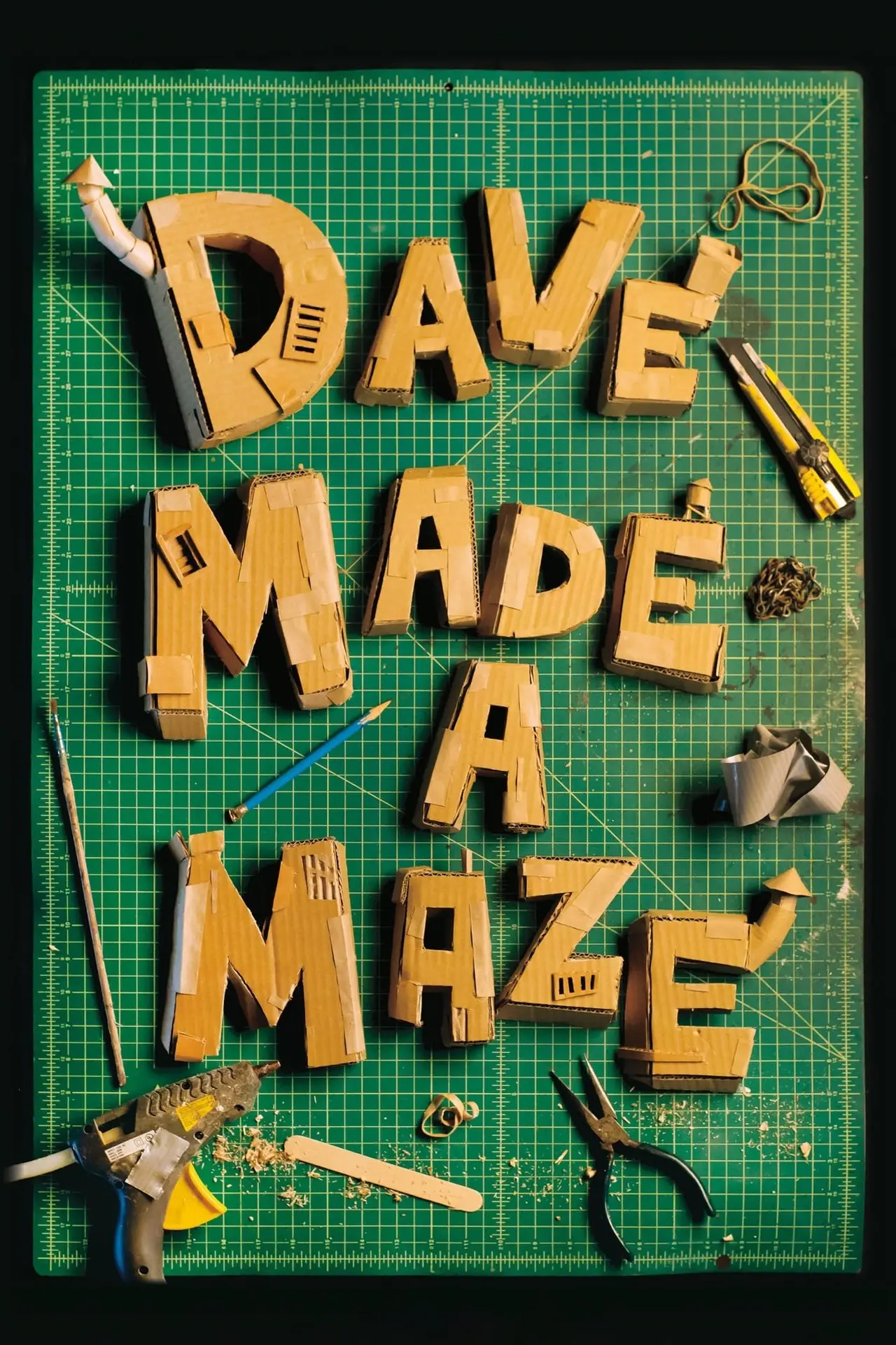 Plakat filmowy "Dave Made a Maze"